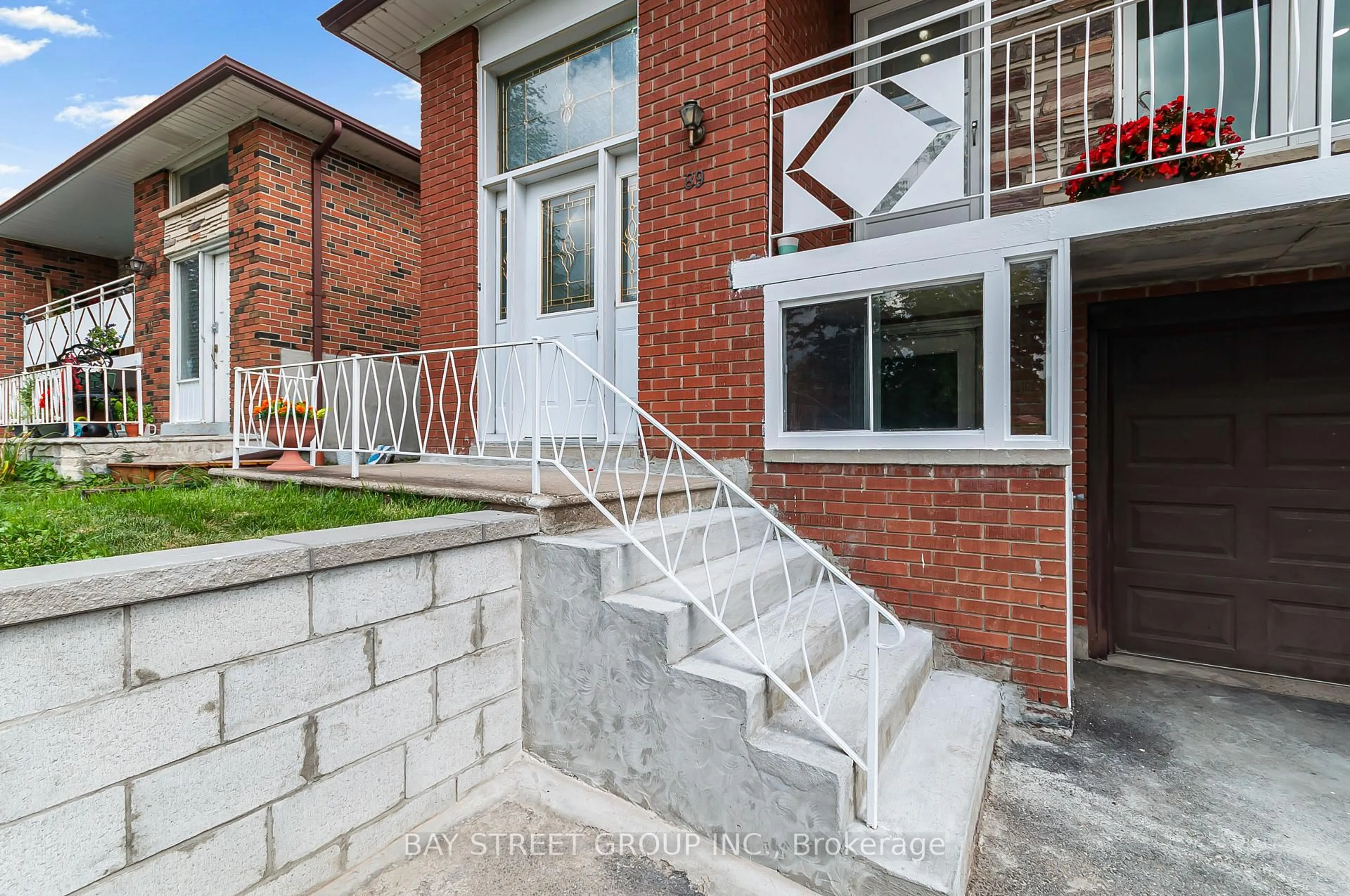 Home with brick exterior material, street for 89 Mintwood Dr, Toronto Ontario M2M 3A6