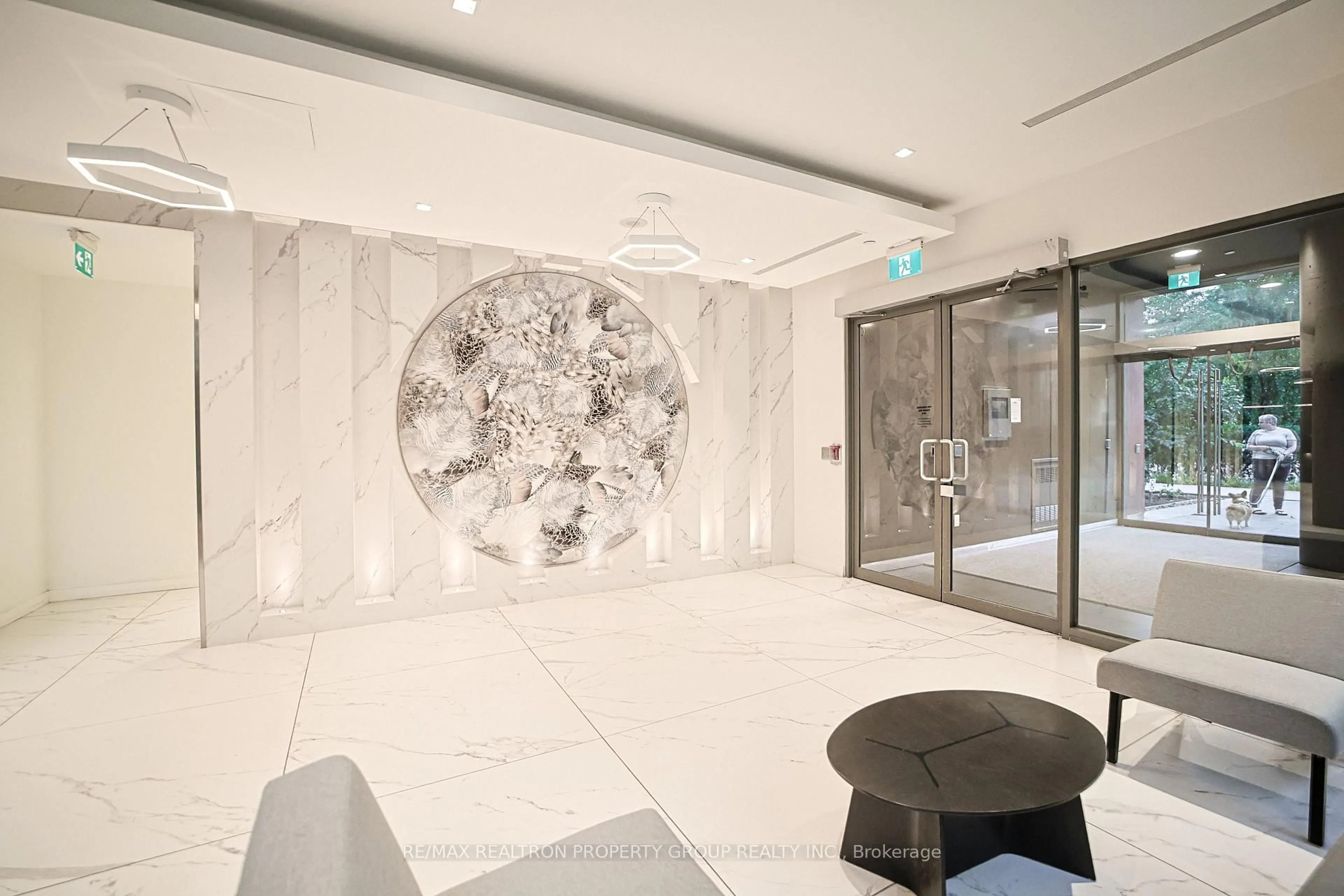 Lobby for 11 Brunel Crt #2605, Toronto Ontario M5V 3Y3