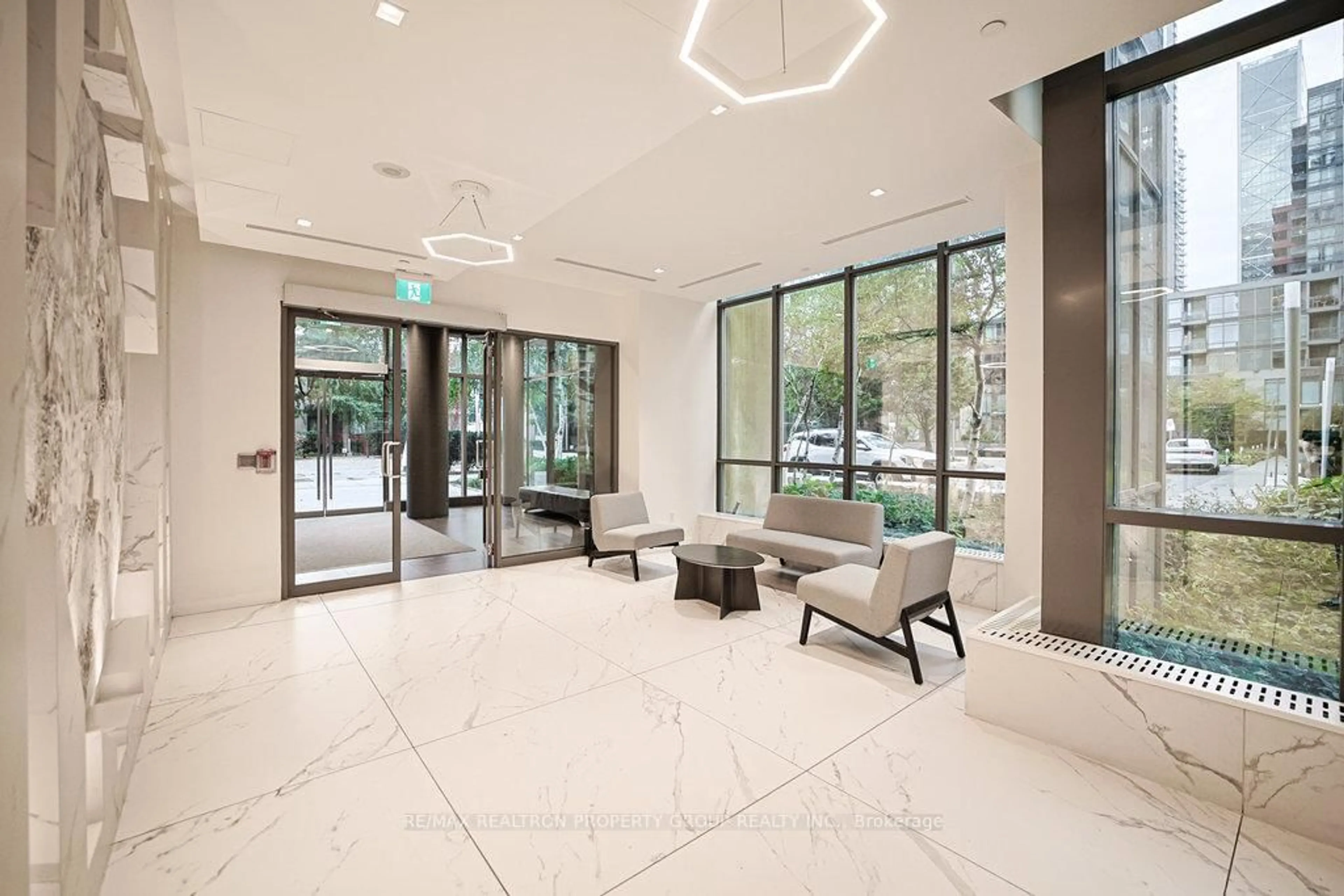 Lobby for 11 Brunel Crt #2605, Toronto Ontario M5V 3Y3