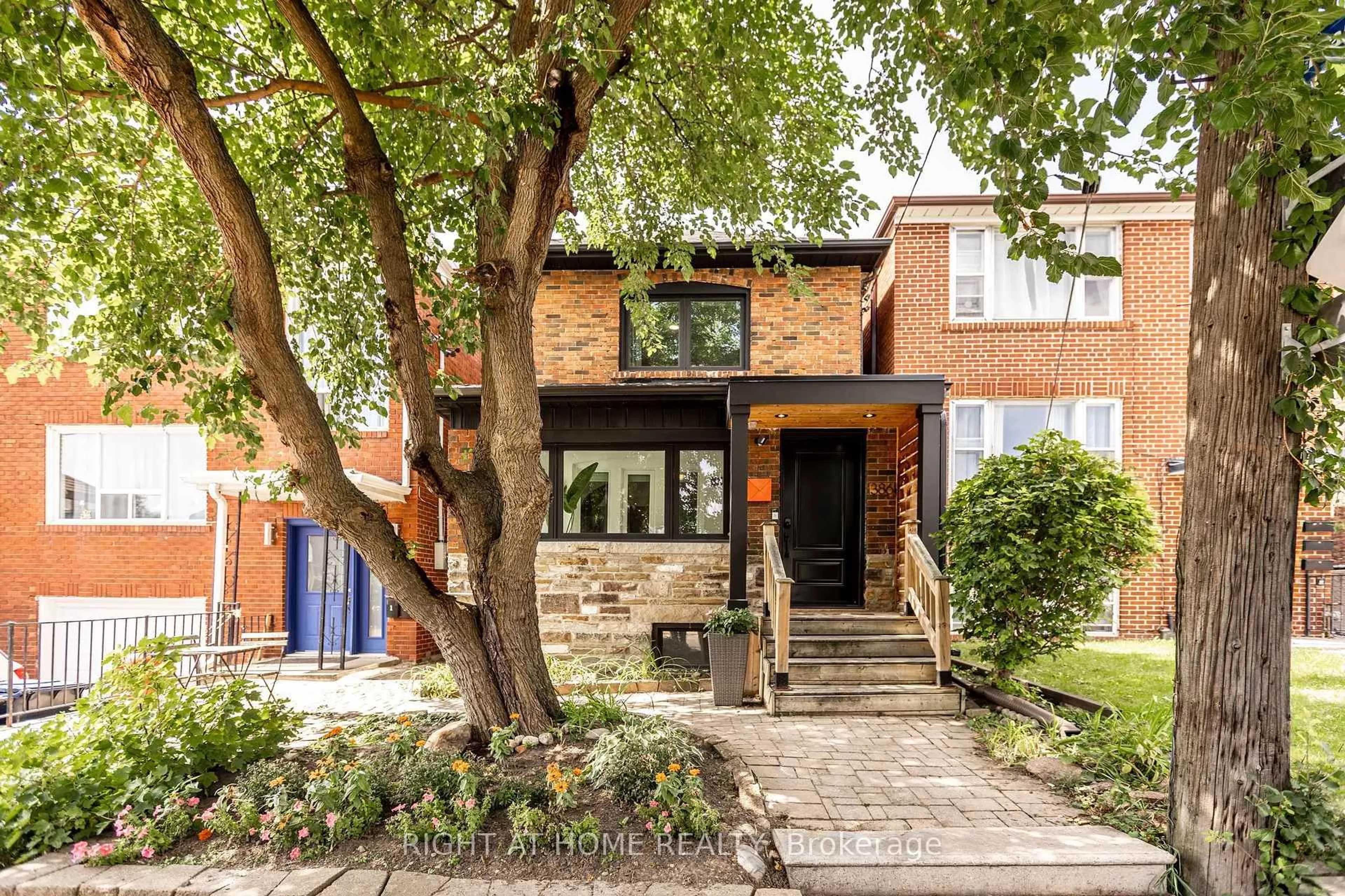 Home with brick exterior material, street for 386 Winona Dr, Toronto Ontario M6C 3T5