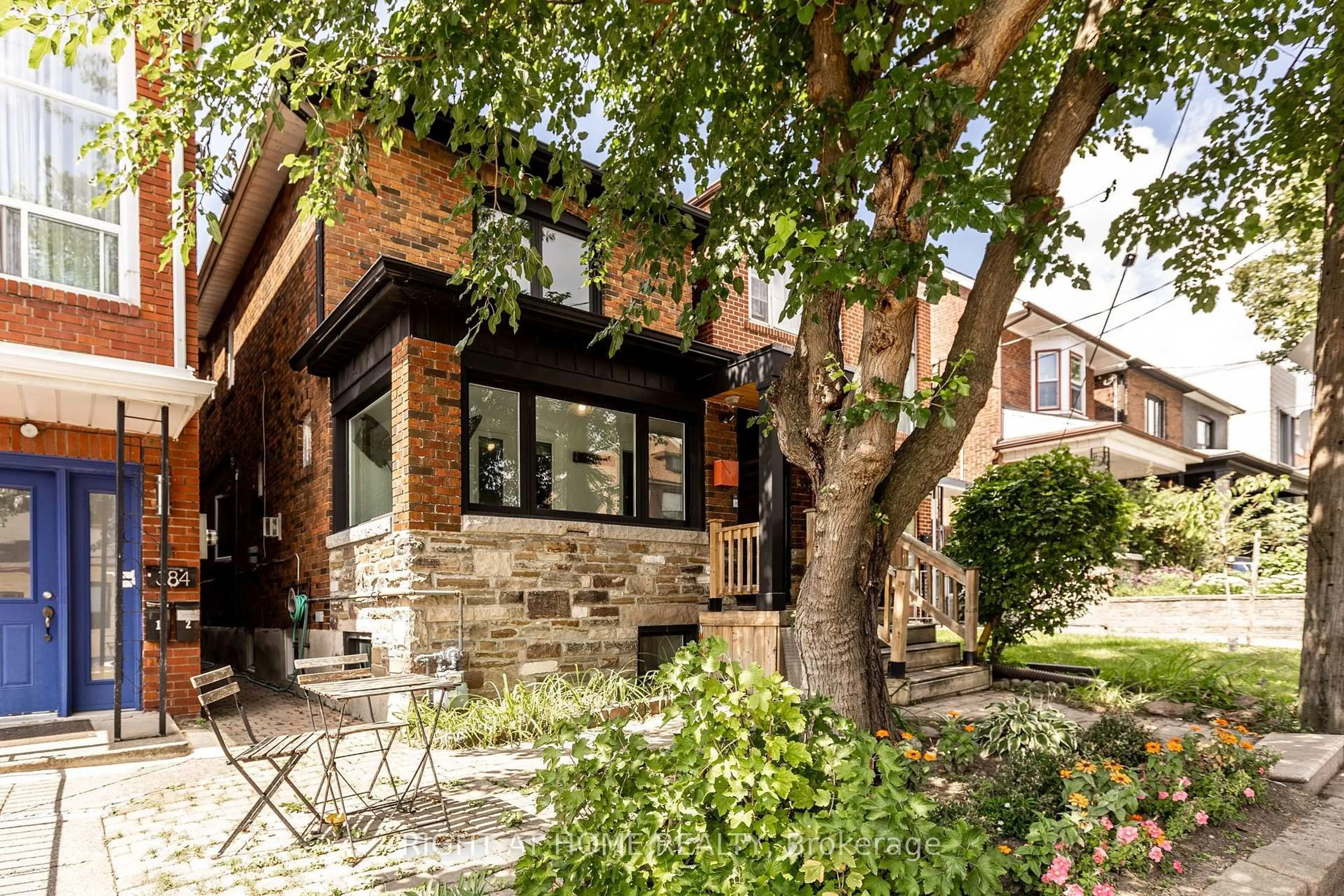 Home with brick exterior material, street for 386 Winona Dr, Toronto Ontario M6C 3T5