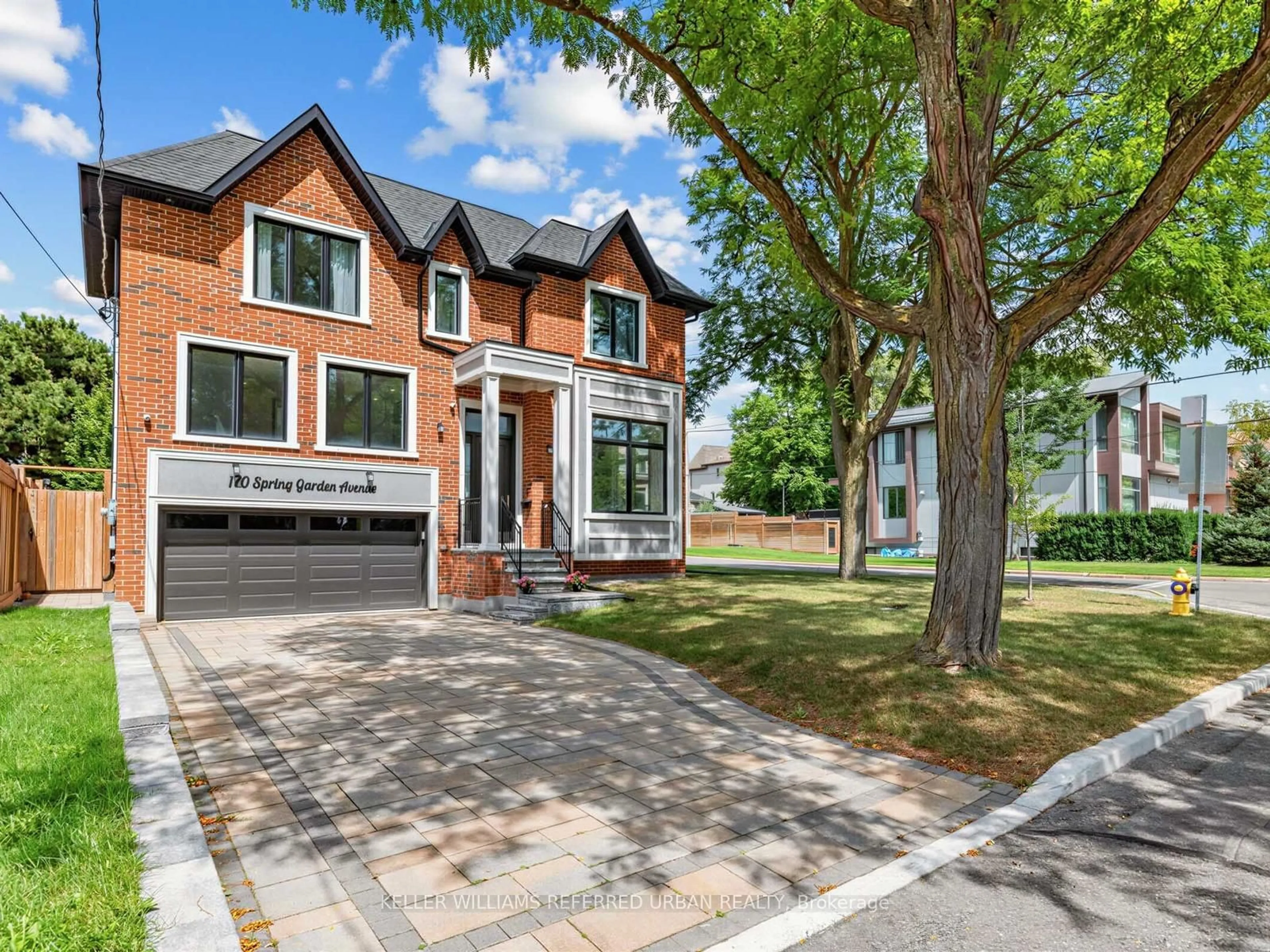 Home with brick exterior material, street for 170 Spring Garden Ave, Toronto Ontario M2N 3G5