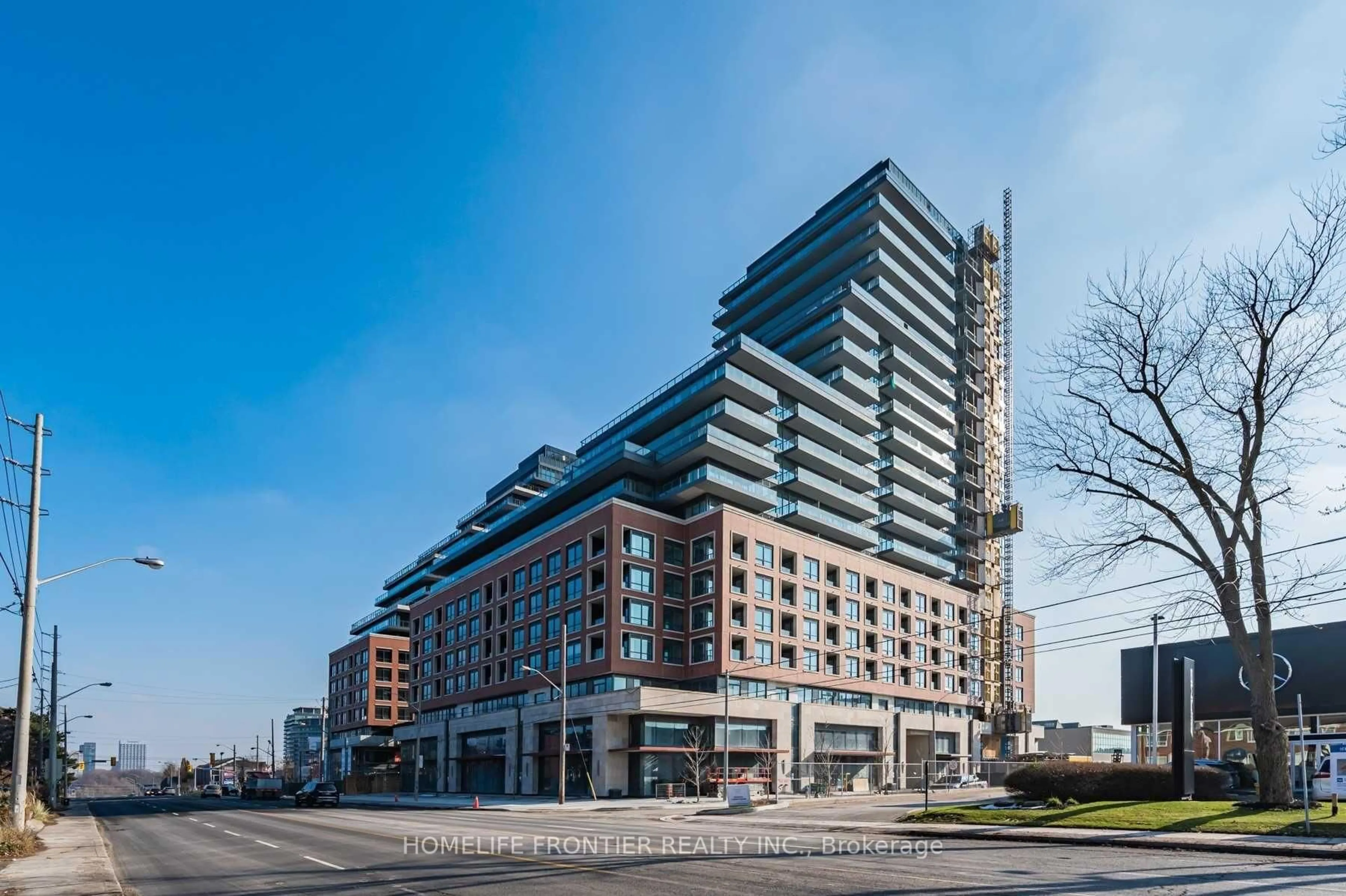 Indoor foyer for 33 Frederick Todd Way #516, Toronto Ontario M4G 0C9