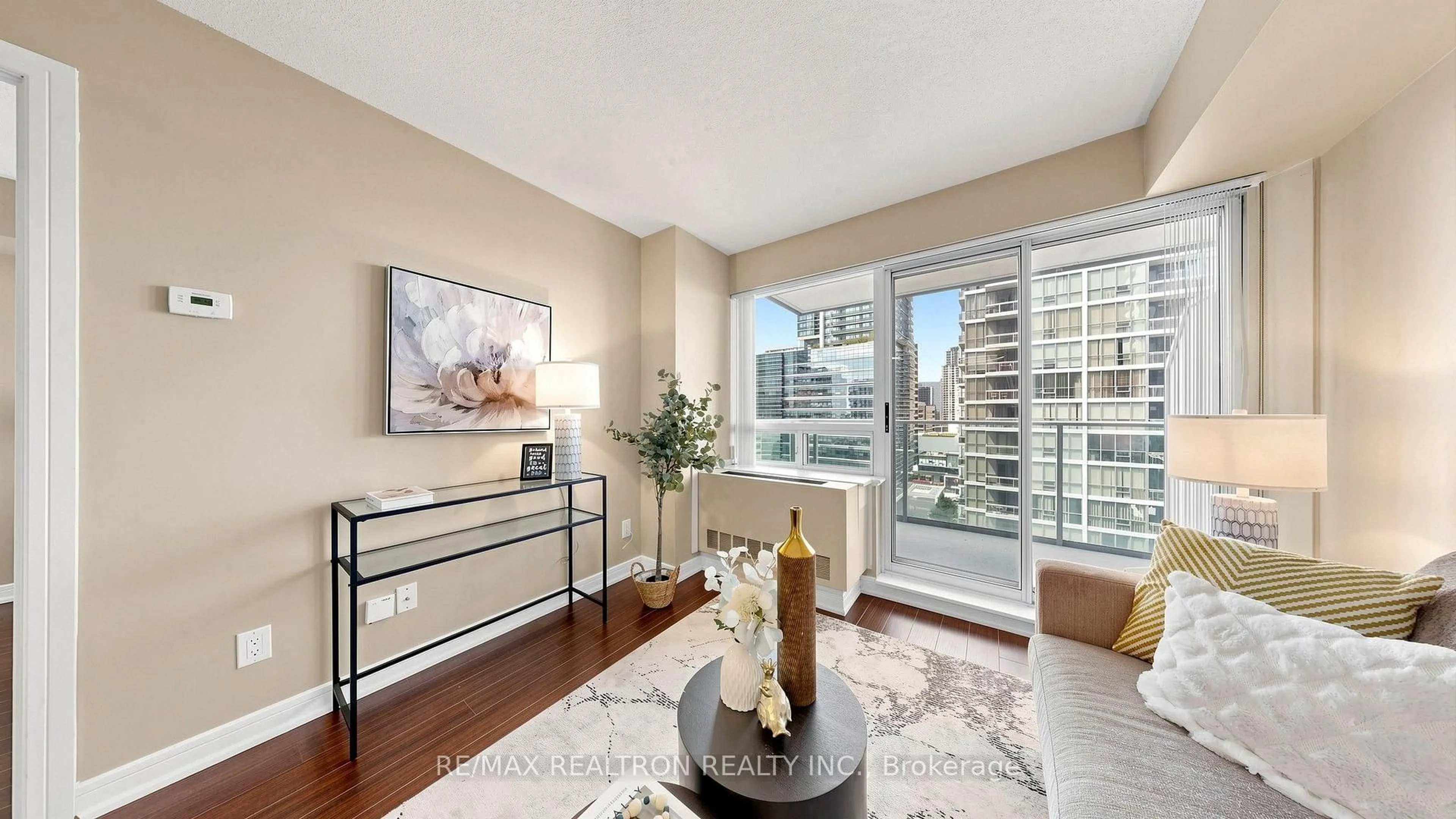 Living room with furniture, unknown for 31 Bales Ave #1708, Toronto Ontario M2N 7L6