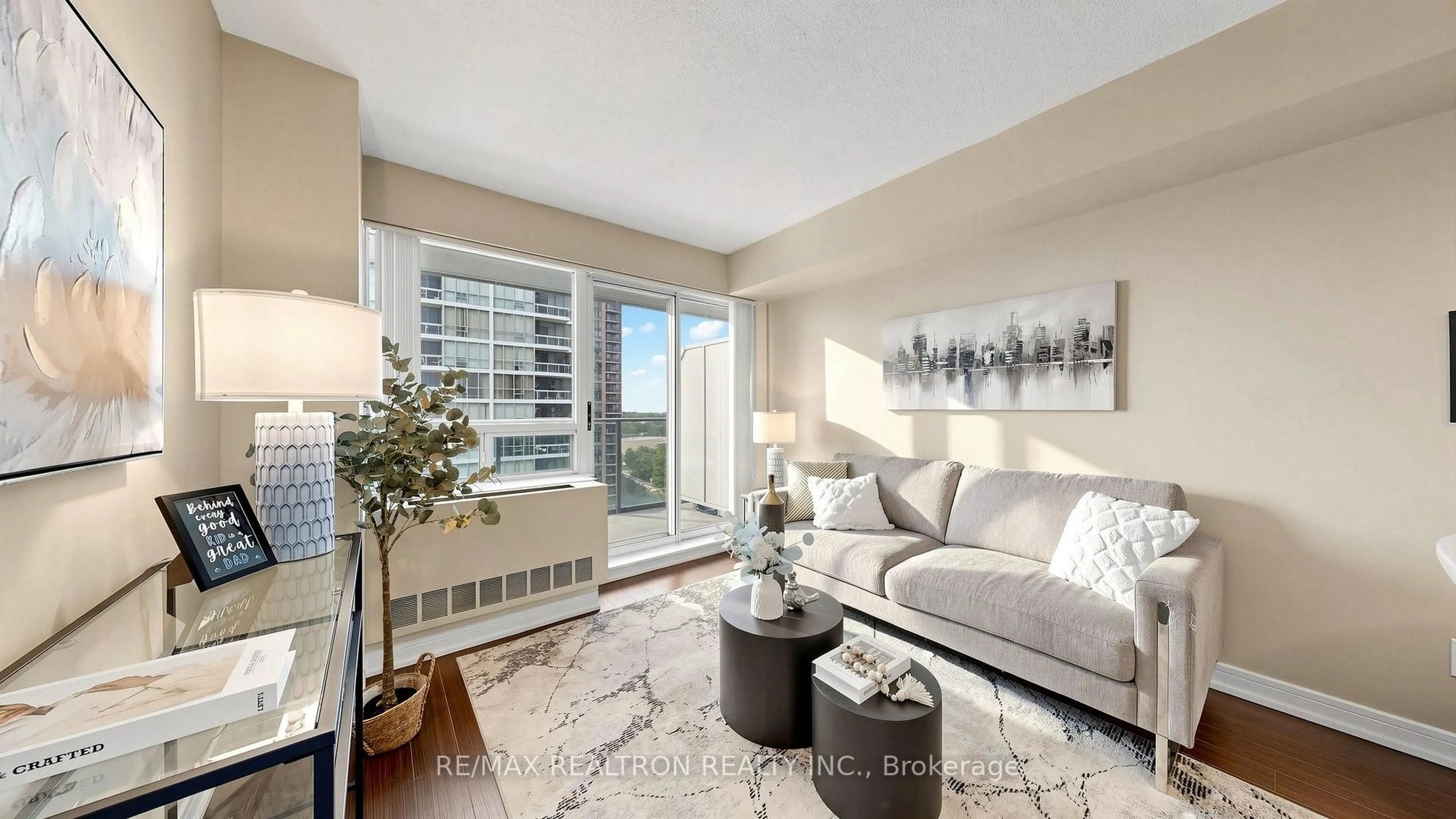 Living room with furniture, unknown for 31 Bales Ave #1708, Toronto Ontario M2N 7L6