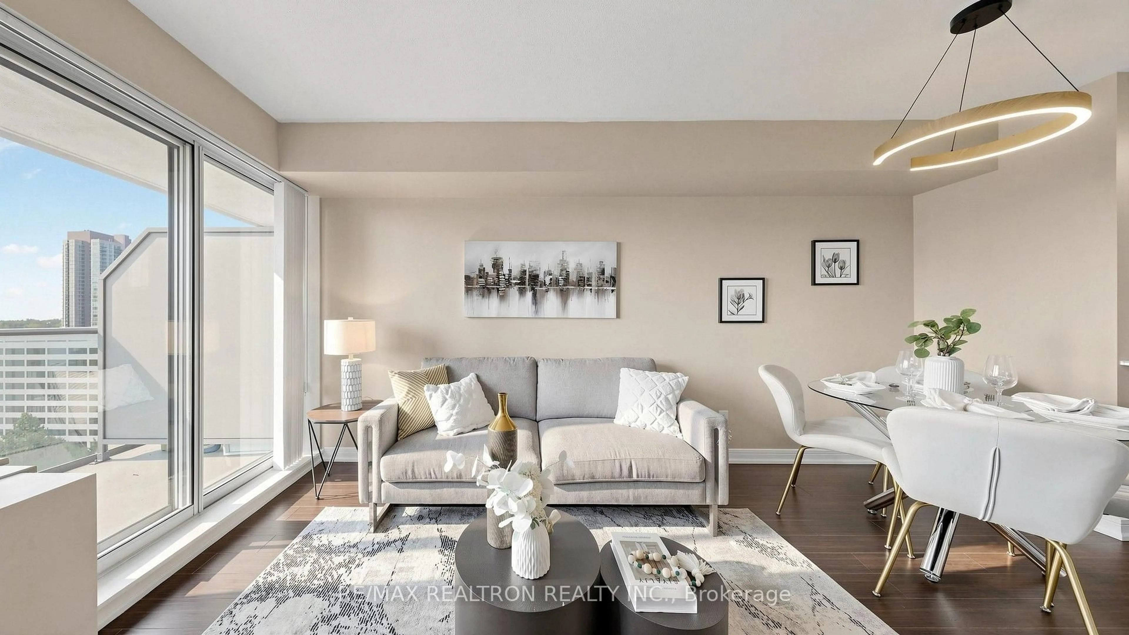 Living room with furniture, unknown for 31 Bales Ave #1708, Toronto Ontario M2N 7L6