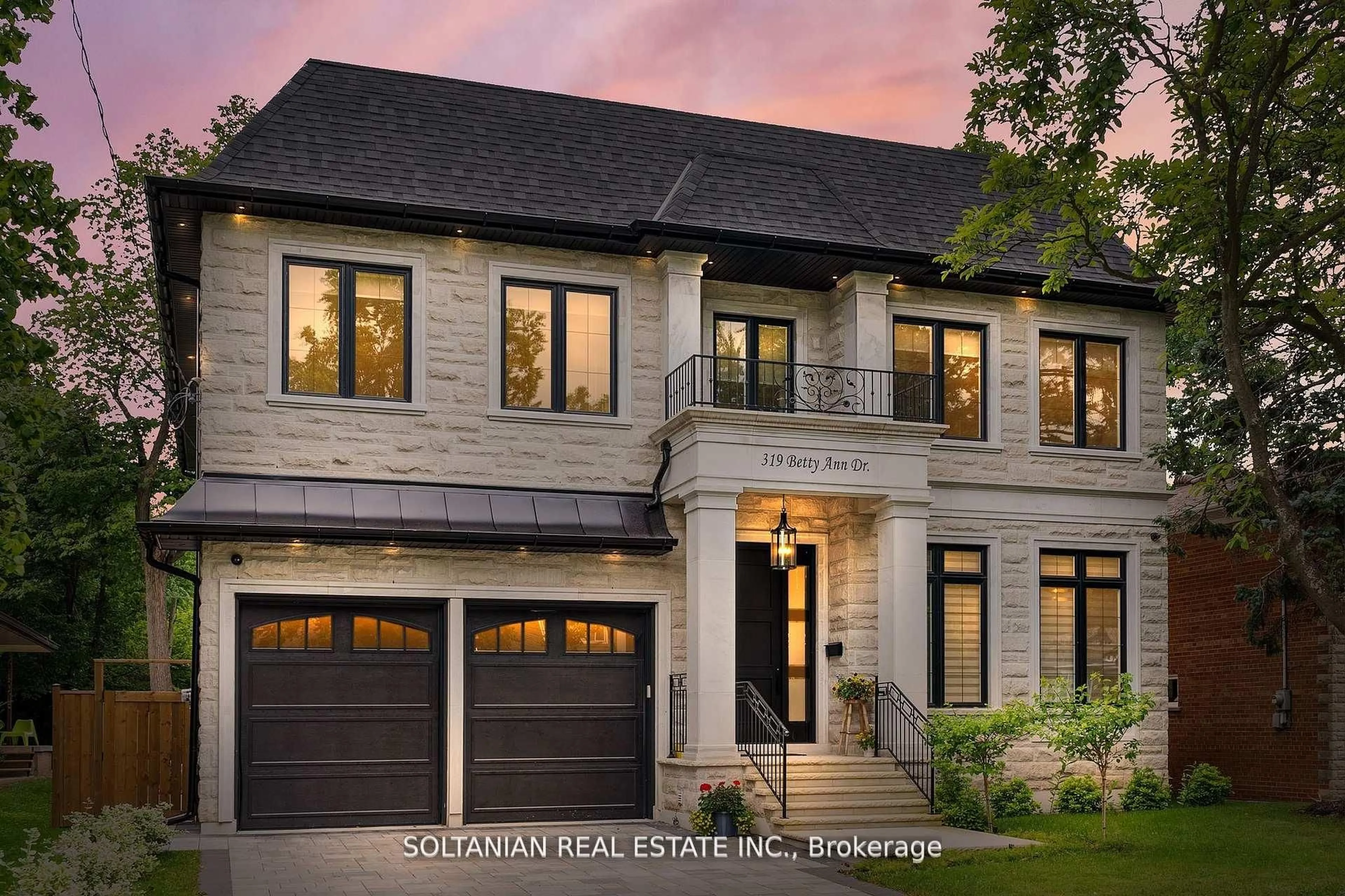 Home with brick exterior material, mountain view for 319 Betty Ann Dr, Toronto Ontario M2R 1B4