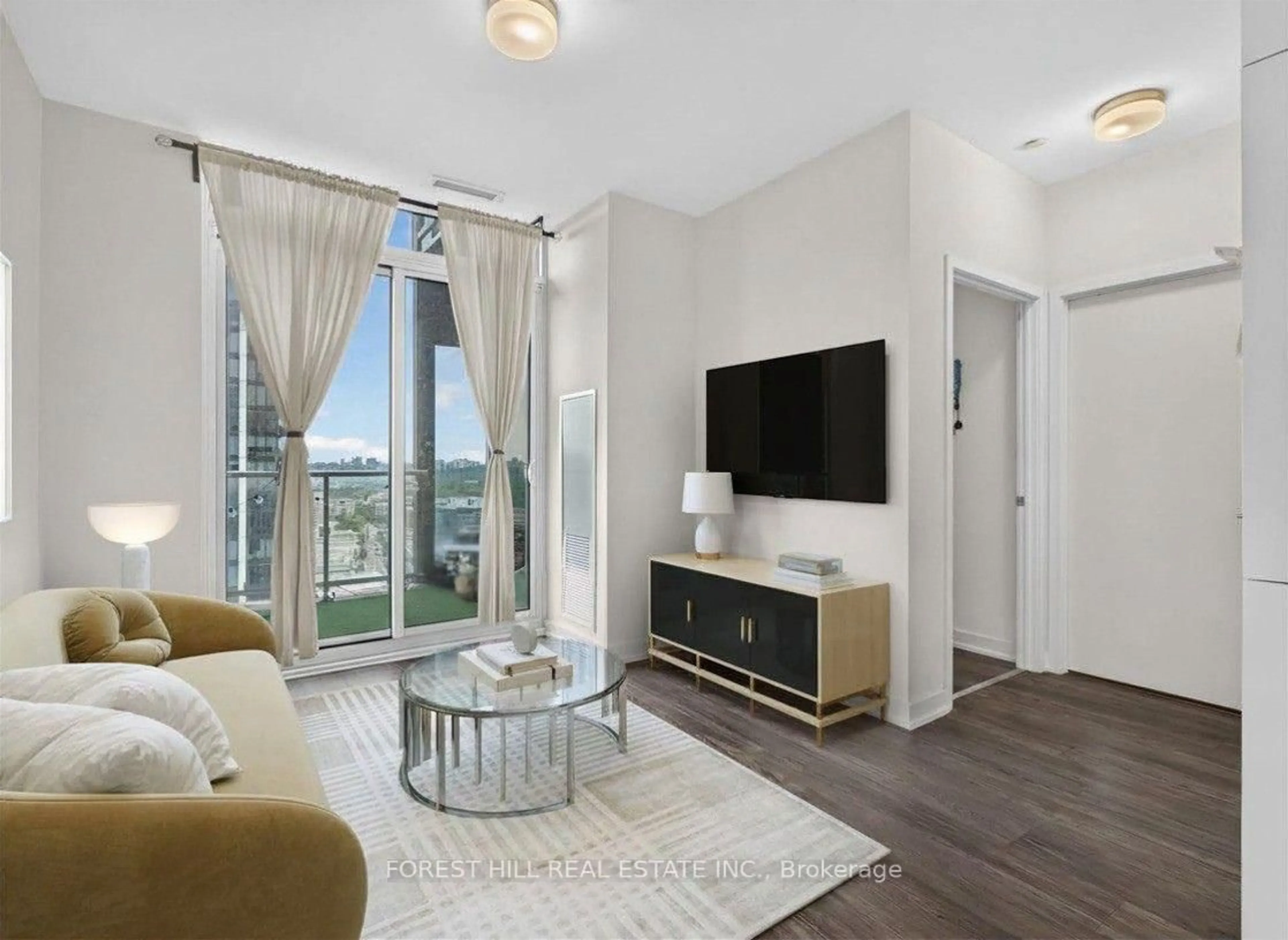 Living room with furniture, unknown for 20 O'Neill Rd #1617, Toronto Ontario M3C 0R2