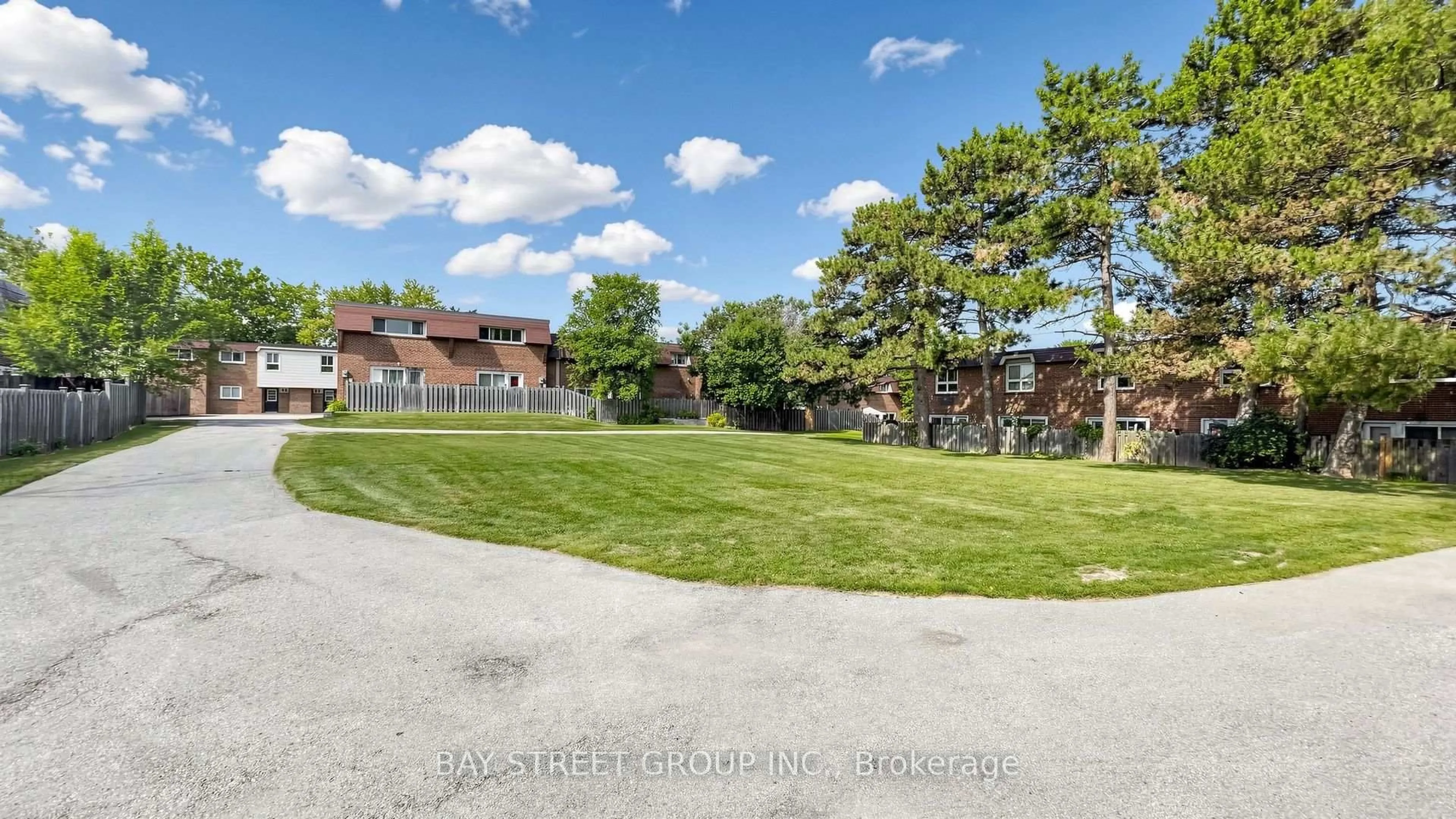A pic from outside/outdoor area/front of a property/back of a property/a pic from drone, unknown for 57 Godstone Rd #117, Toronto Ontario M2J 3C8