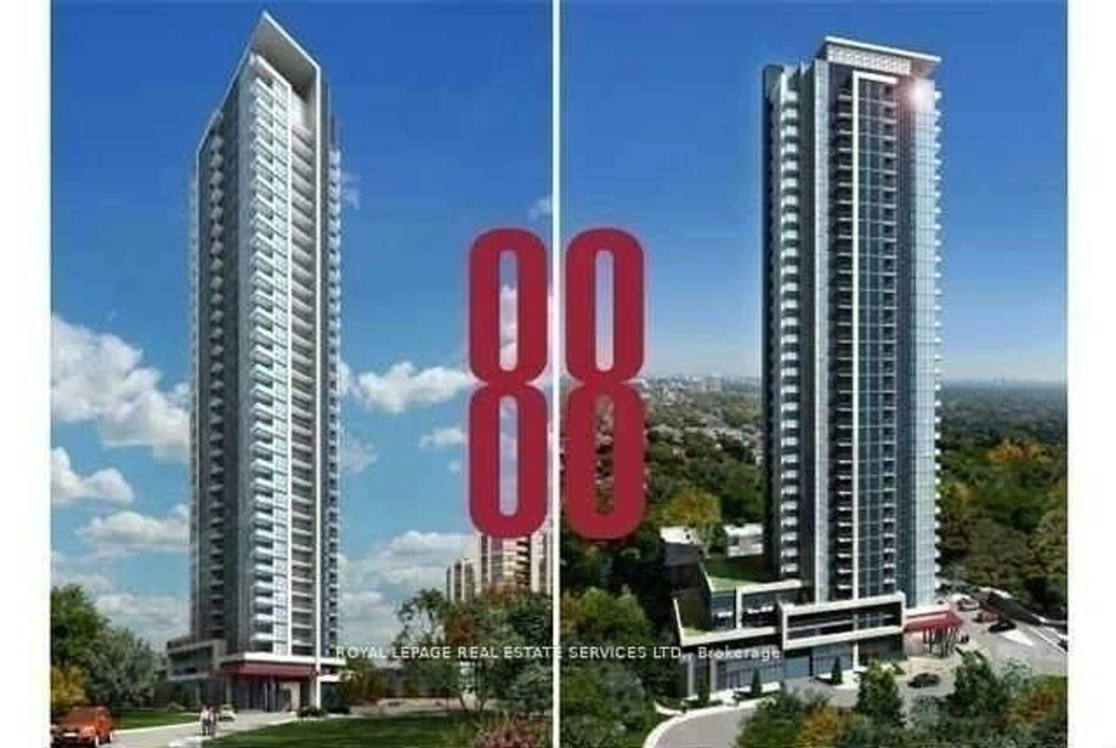 Indoor foyer for 88 Sheppard Ave #2008, Toronto Ontario M2N 6Y2