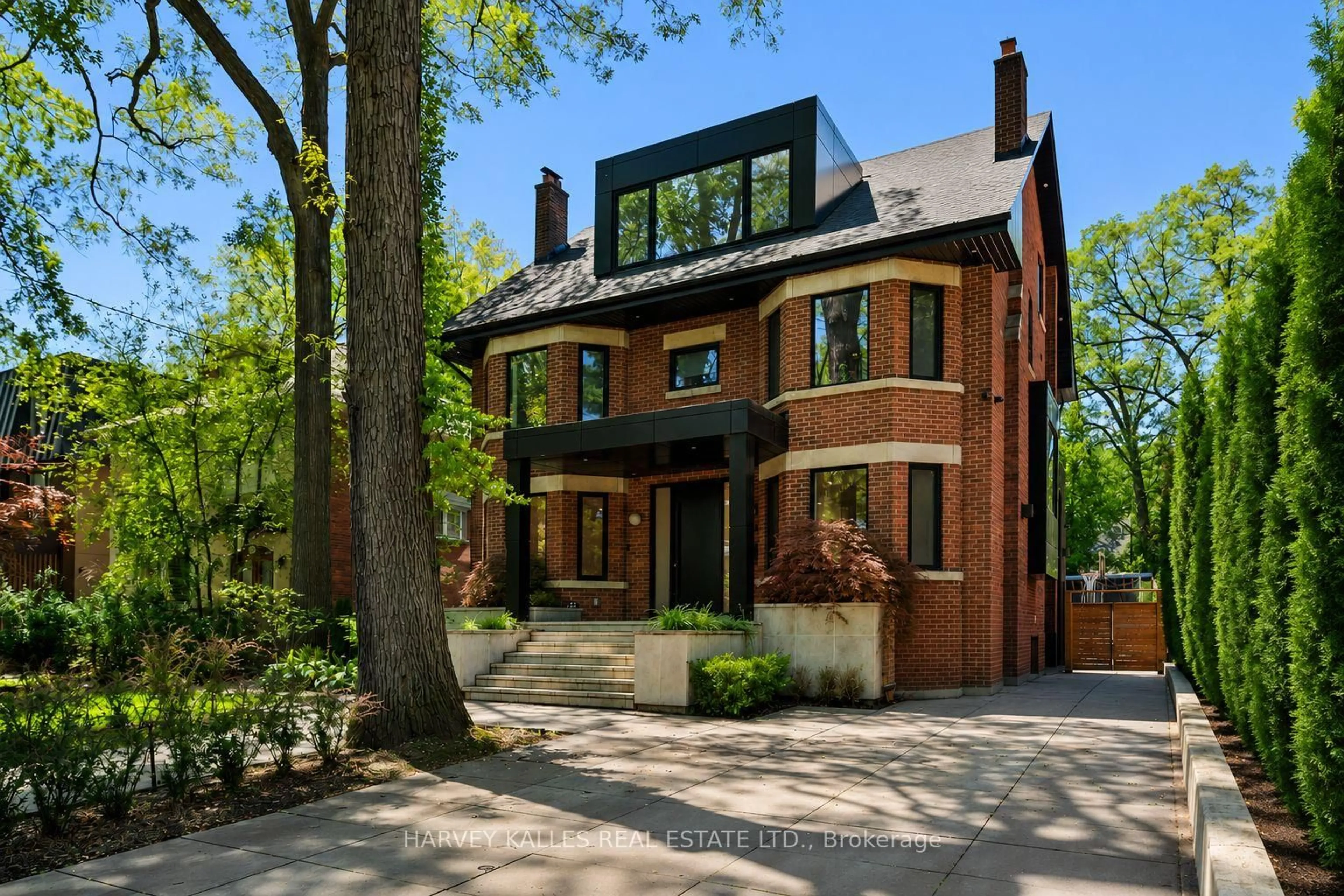 Home with brick exterior material, street for 128 Lyndhurst Ave, Toronto Ontario M5R 2Z9