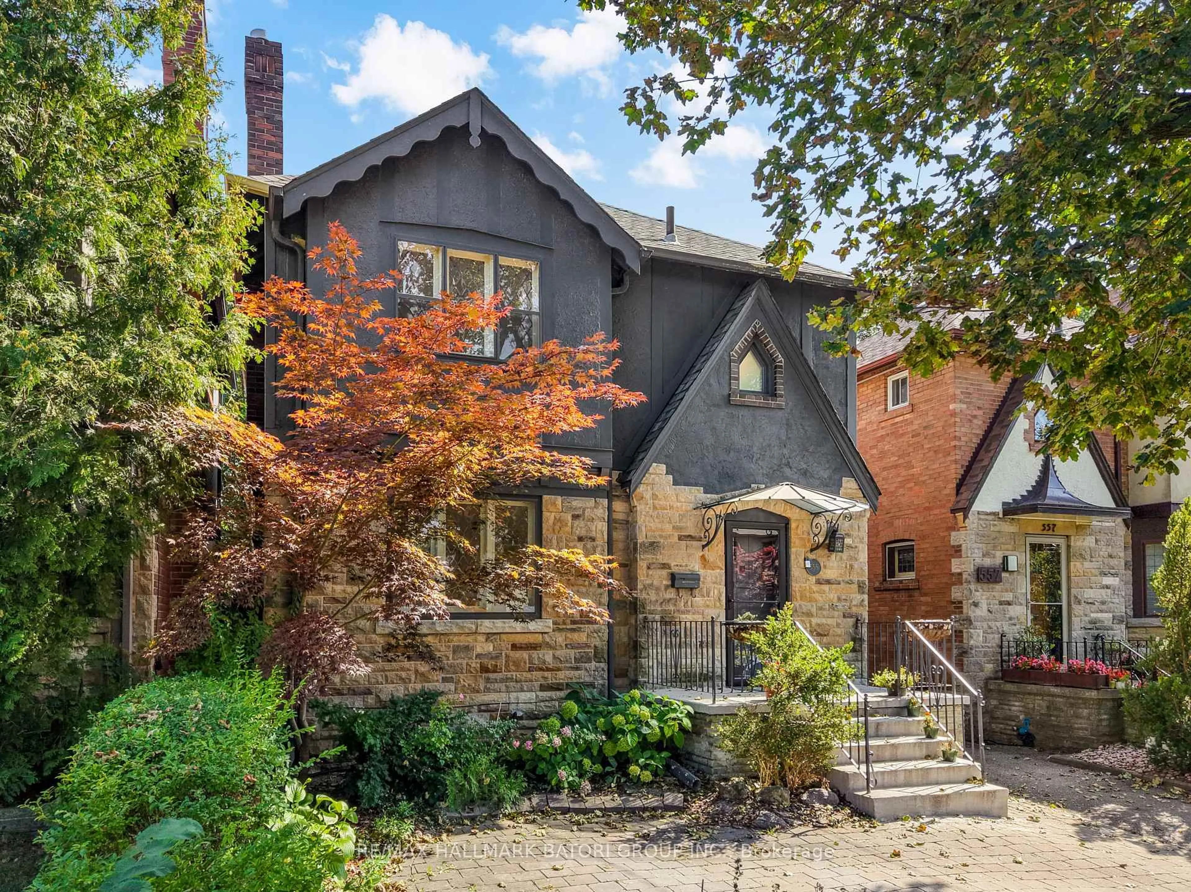 Home with brick exterior material, street for 555 Castlefield Ave, Toronto Ontario M5N 1L7
