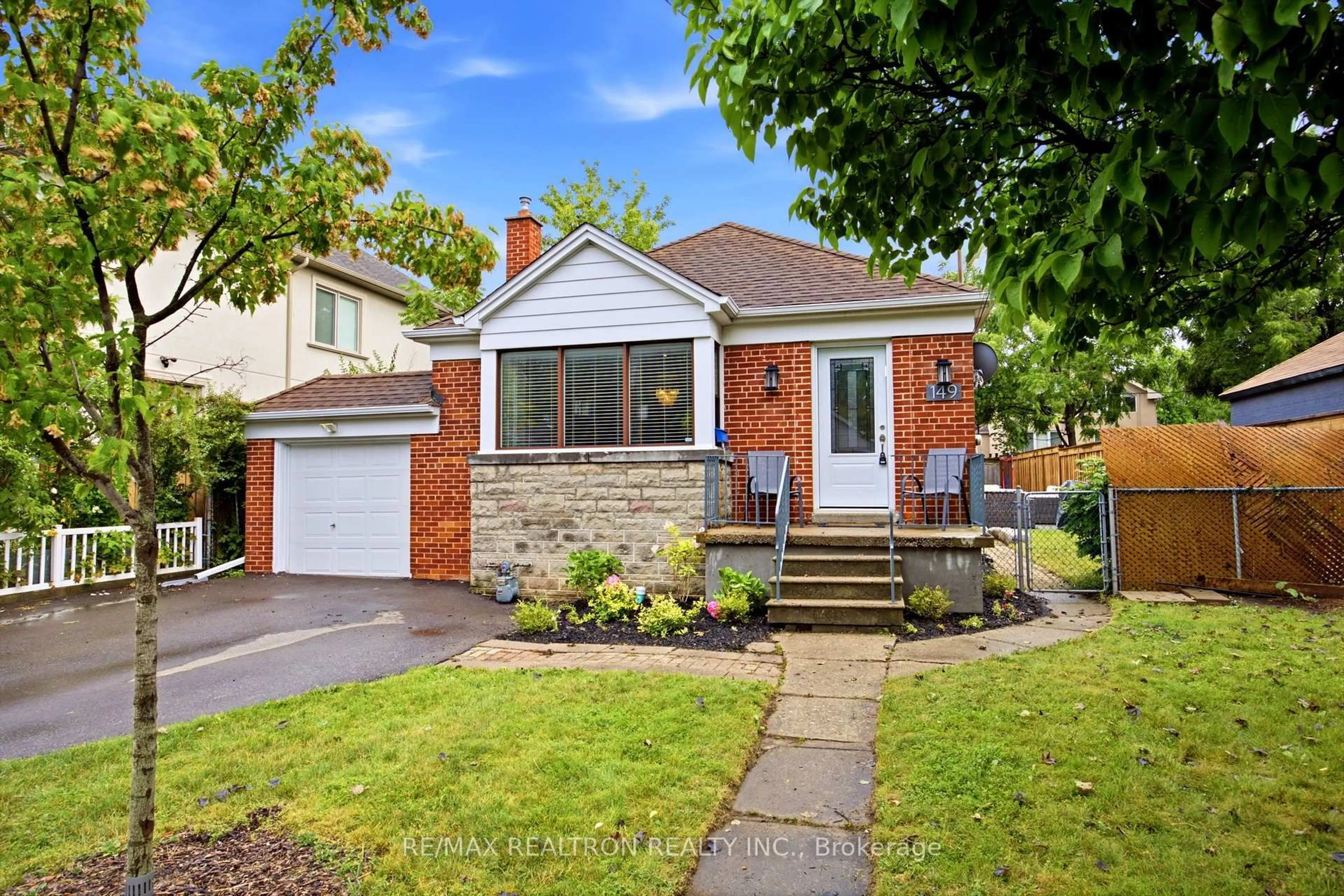 Home with brick exterior material, street for 149 Fairholme Ave, Toronto Ontario M6B 2X3