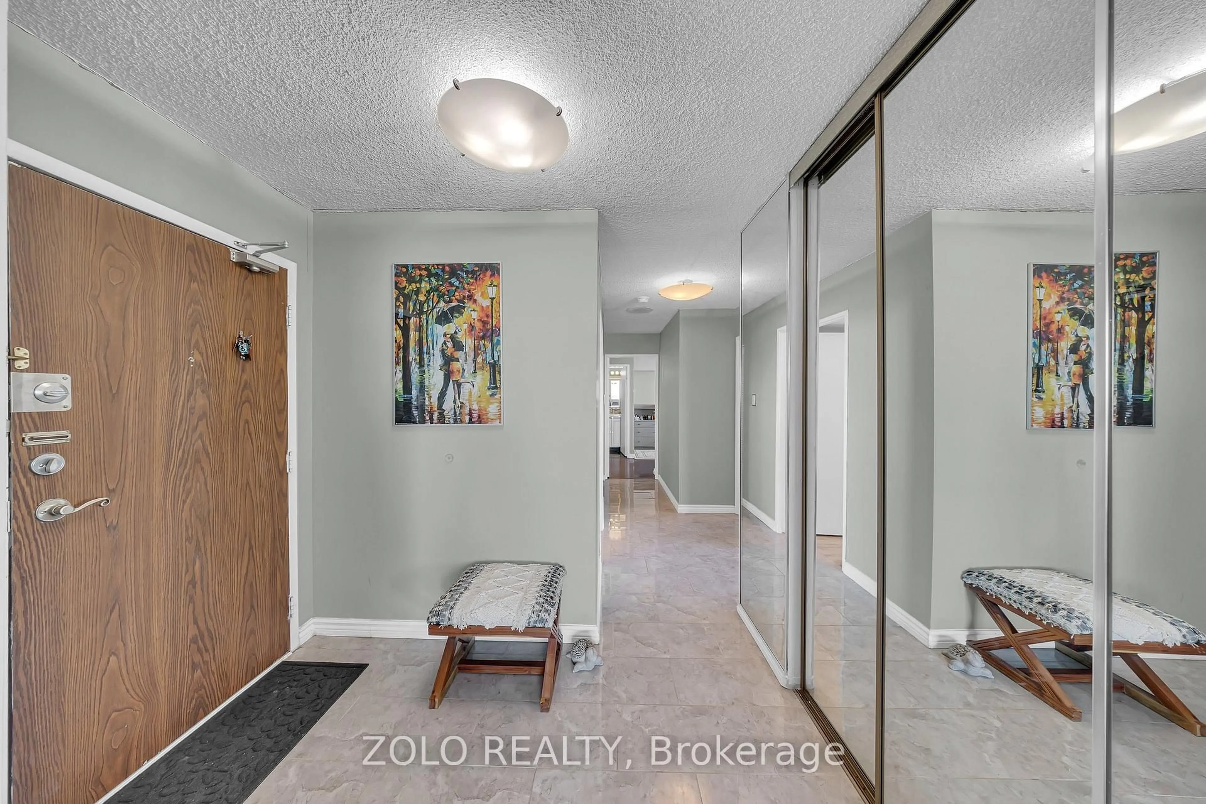 Indoor entryway for 133 Torresdale Ave #2502, Toronto Ontario M2R 3T2