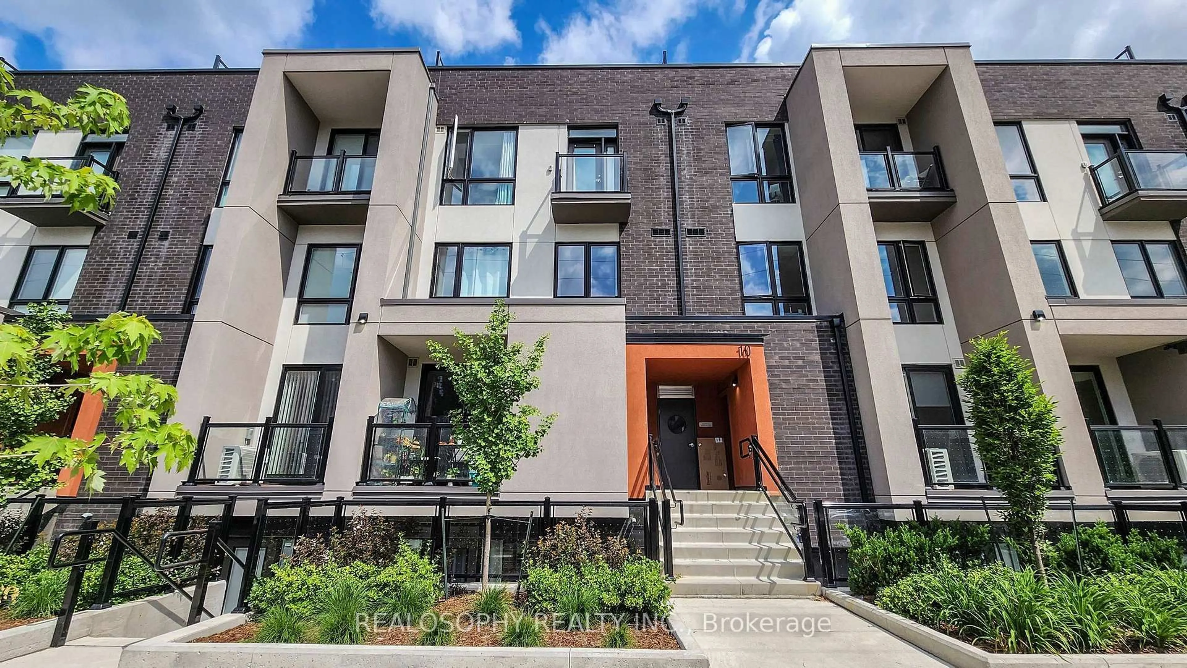 Home with brick exterior material, street for 10 Marquette Ave #8, Toronto Ontario M6A 1X9