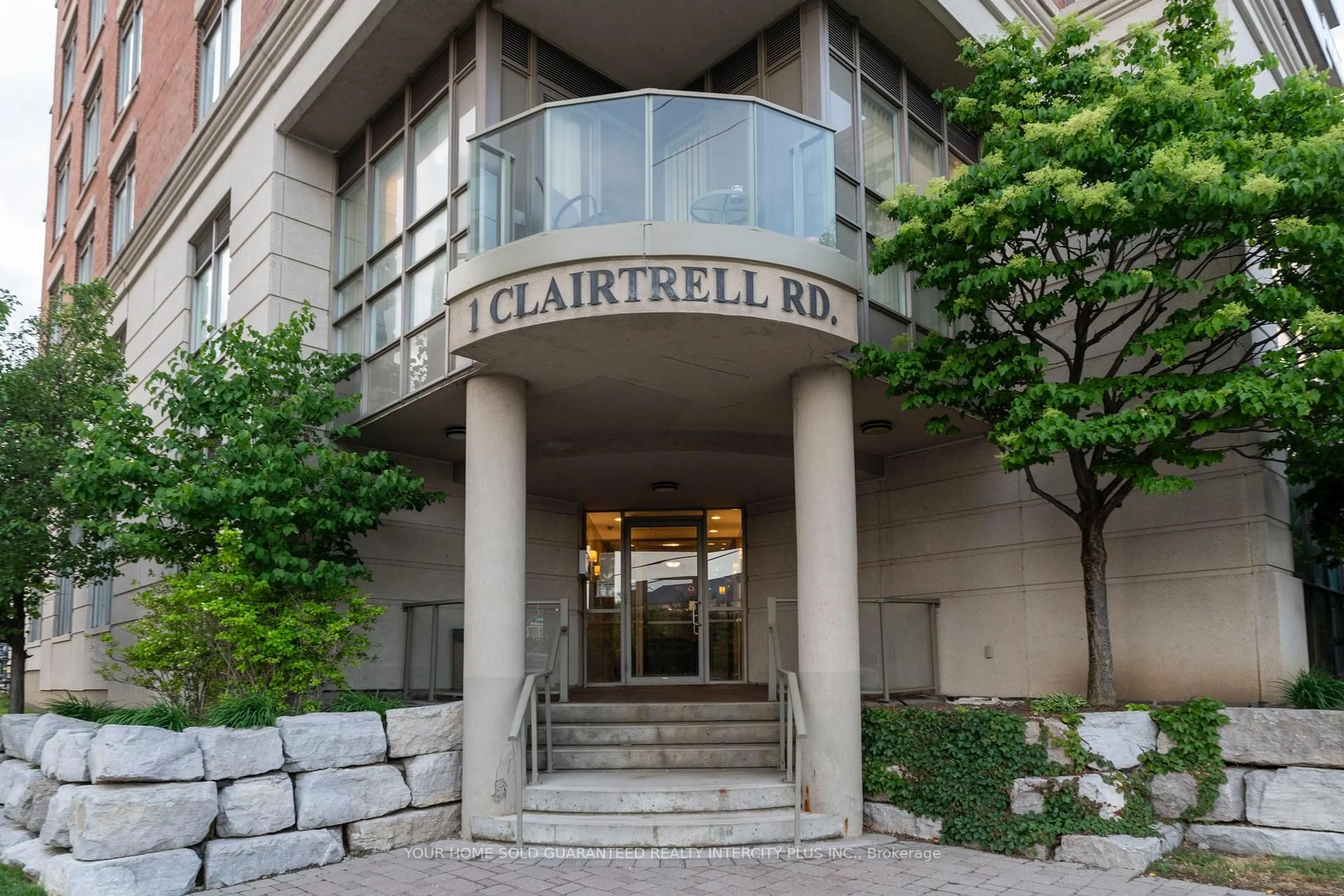 Lobby for 1 Clairtrell Rd #811, Toronto Ontario M2N 7H6