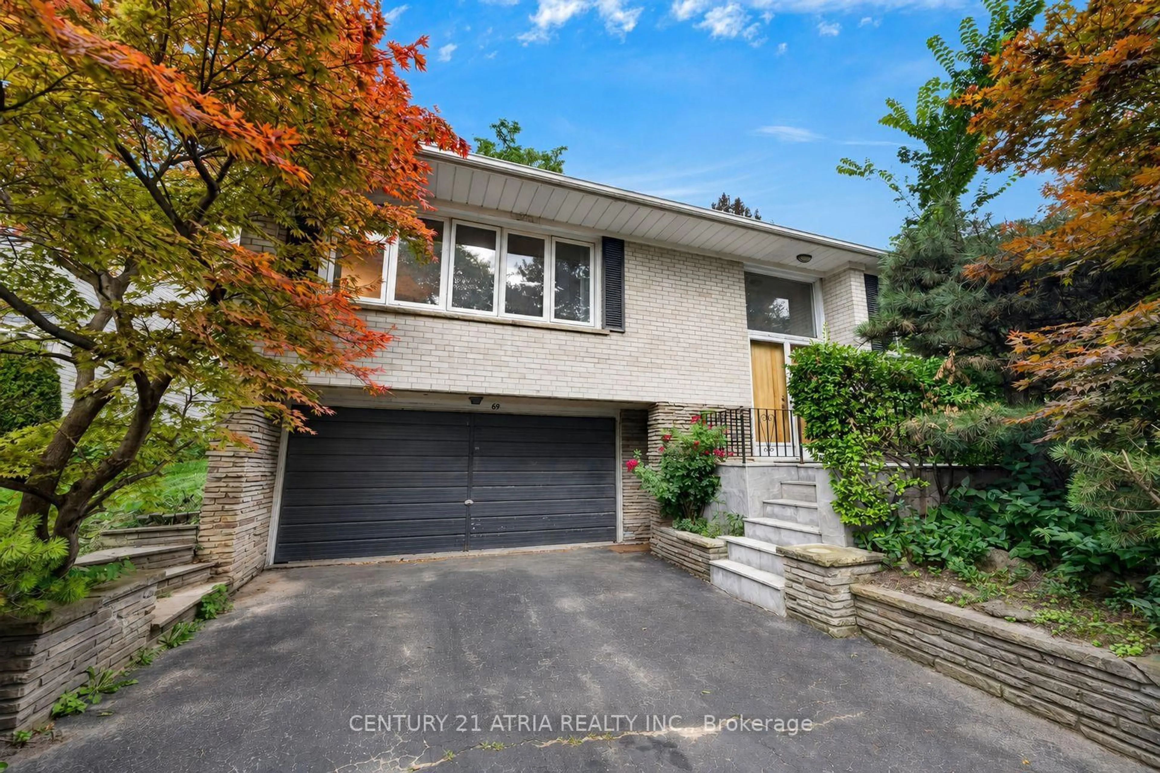 Home with brick exterior material, street for 69 Olsen Dr, Toronto Ontario M3A 3J4