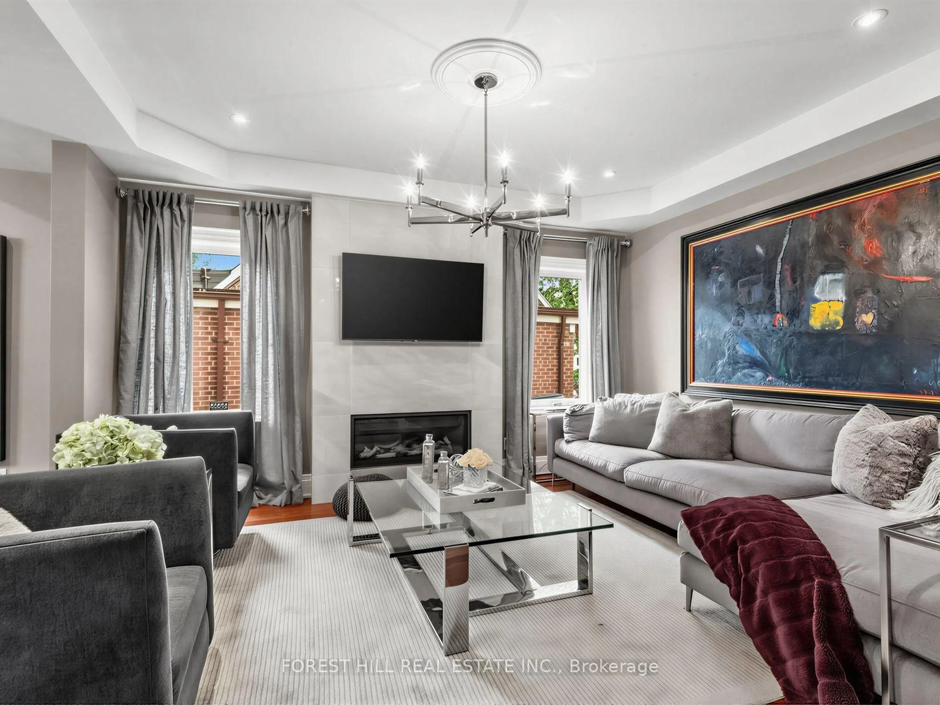 Living room with furniture, unknown for 101 King High Ave, Toronto Ontario M3H 3B3