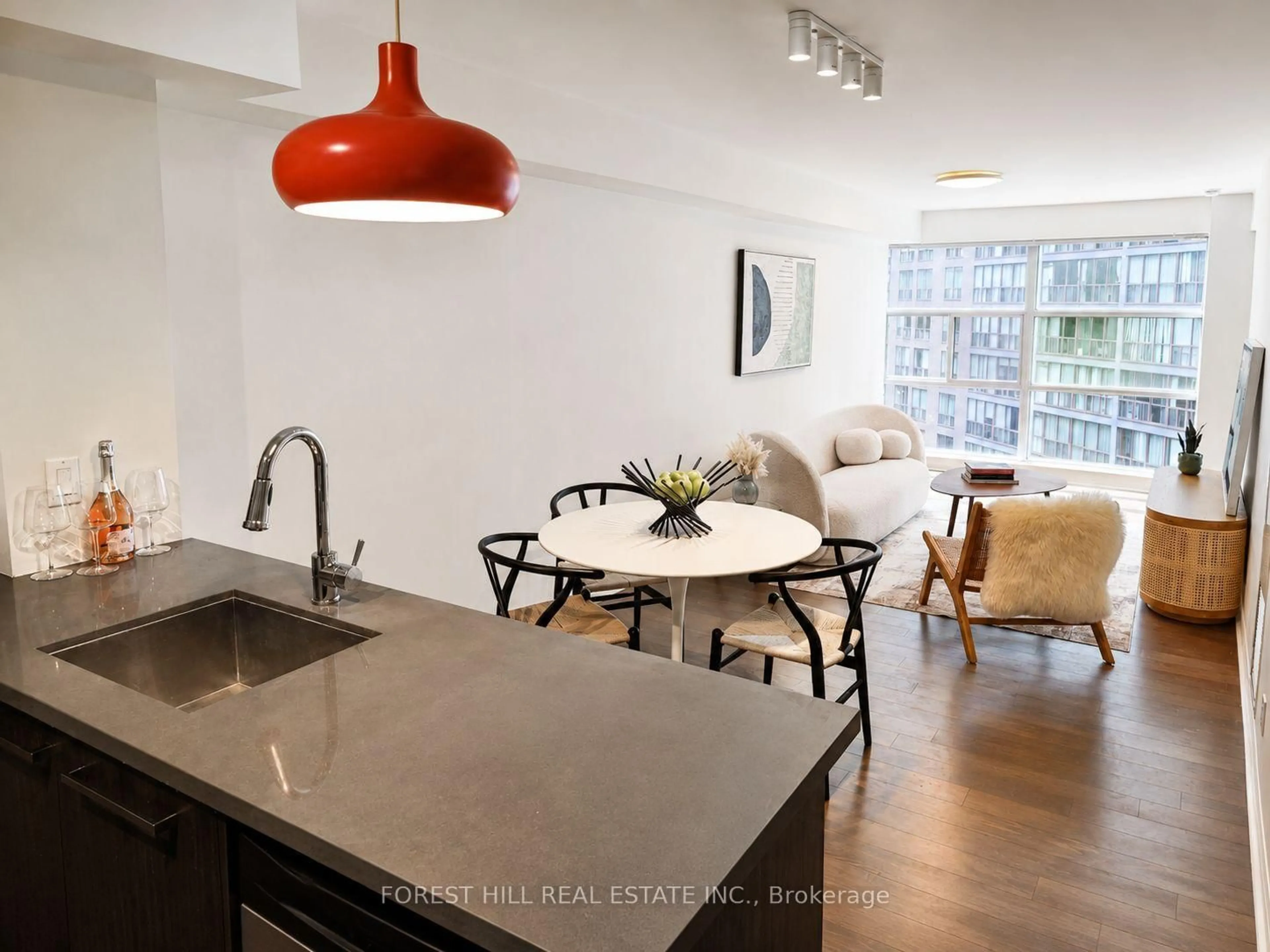 Open concept kitchen, unknown for 11 St Joseph St #1003, Toronto Ontario M4Y 3G4