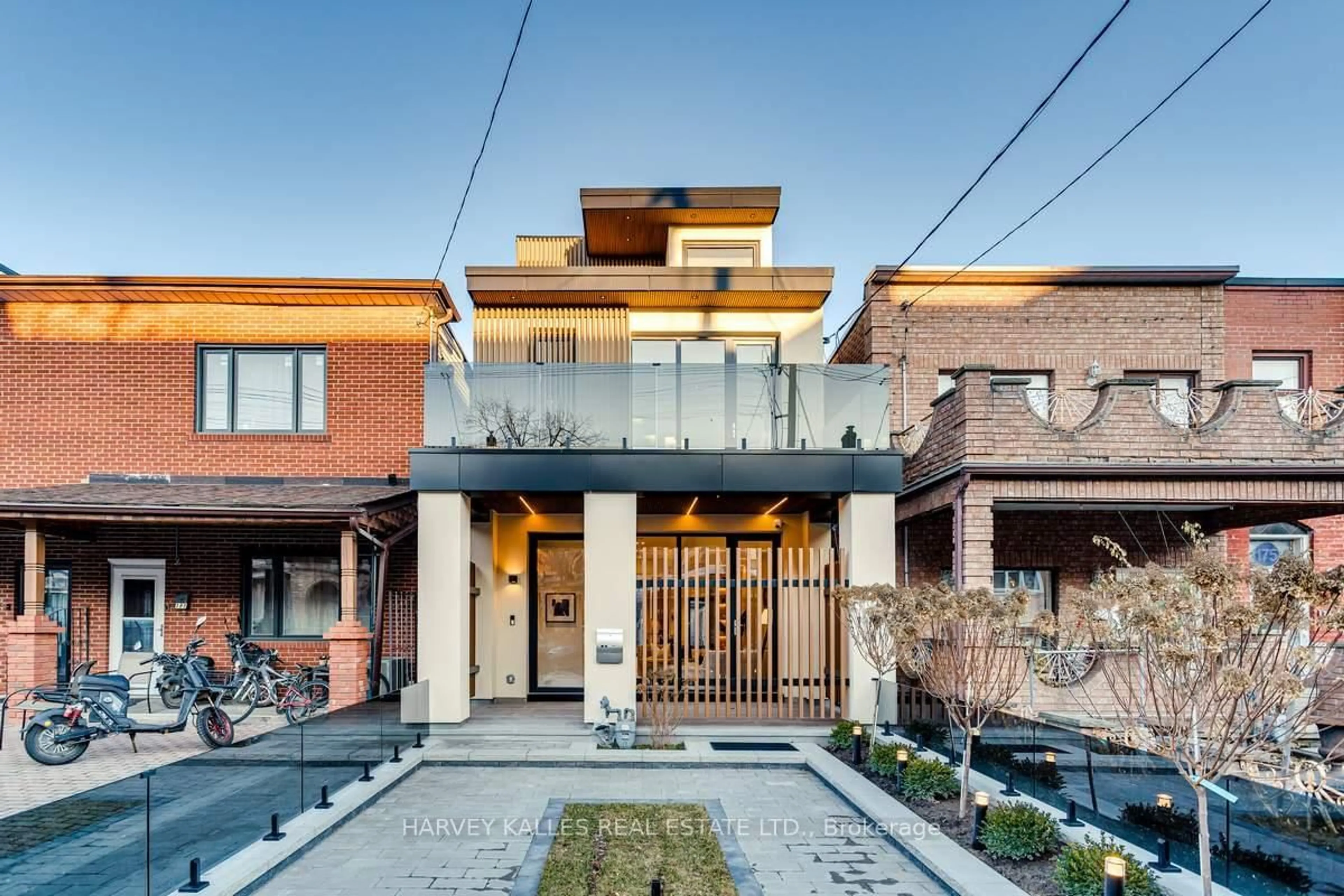 Home with brick exterior material, street for 179 Palmerston Ave, Toronto Ontario M6J 2J3
