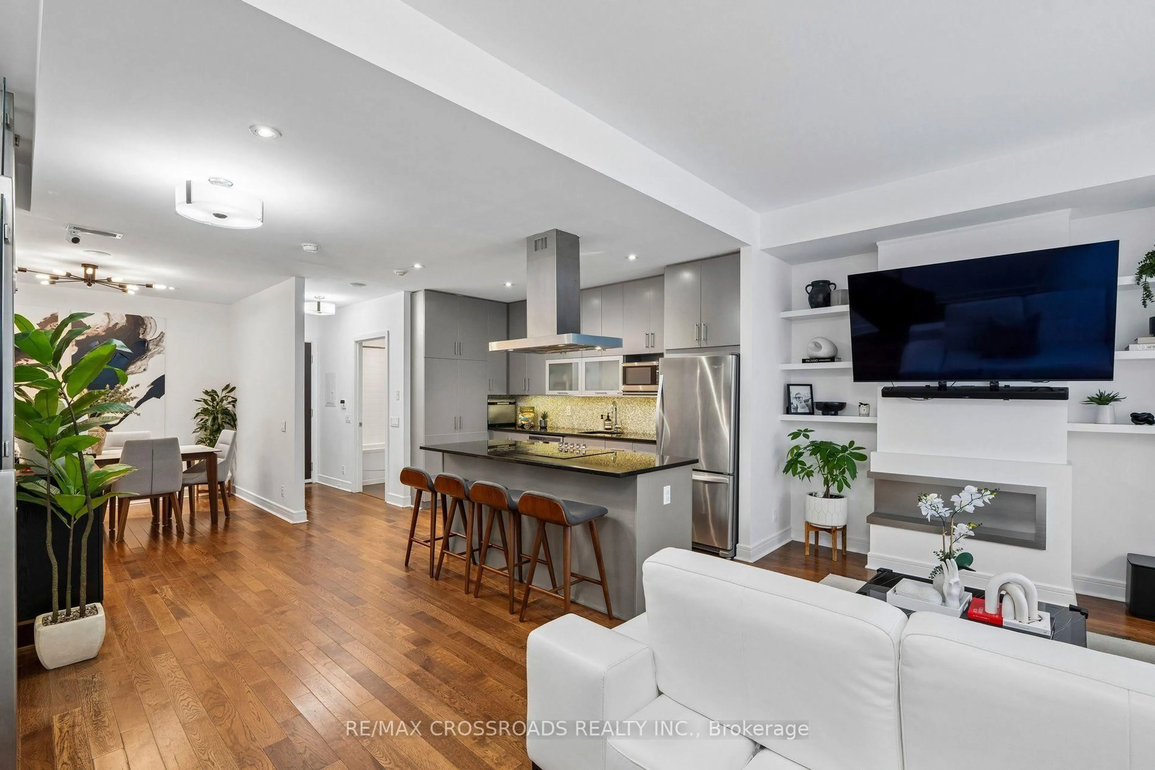 Open concept kitchen, unknown for 116 George St #107, Toronto Ontario M5A 3S2