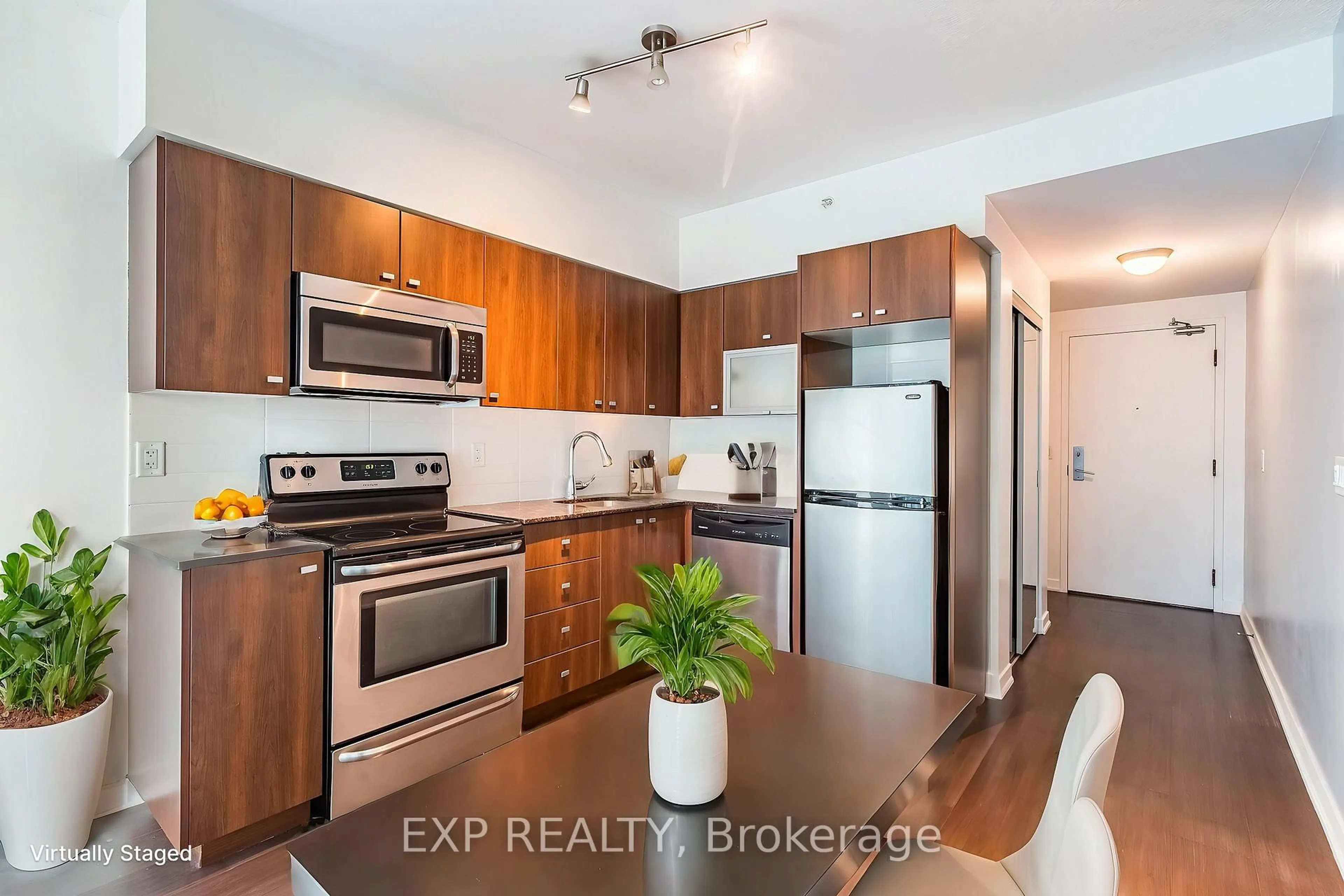 Standard kitchen, unknown for 69 Lynn Williams St #1410, Toronto Ontario M6K 3R7