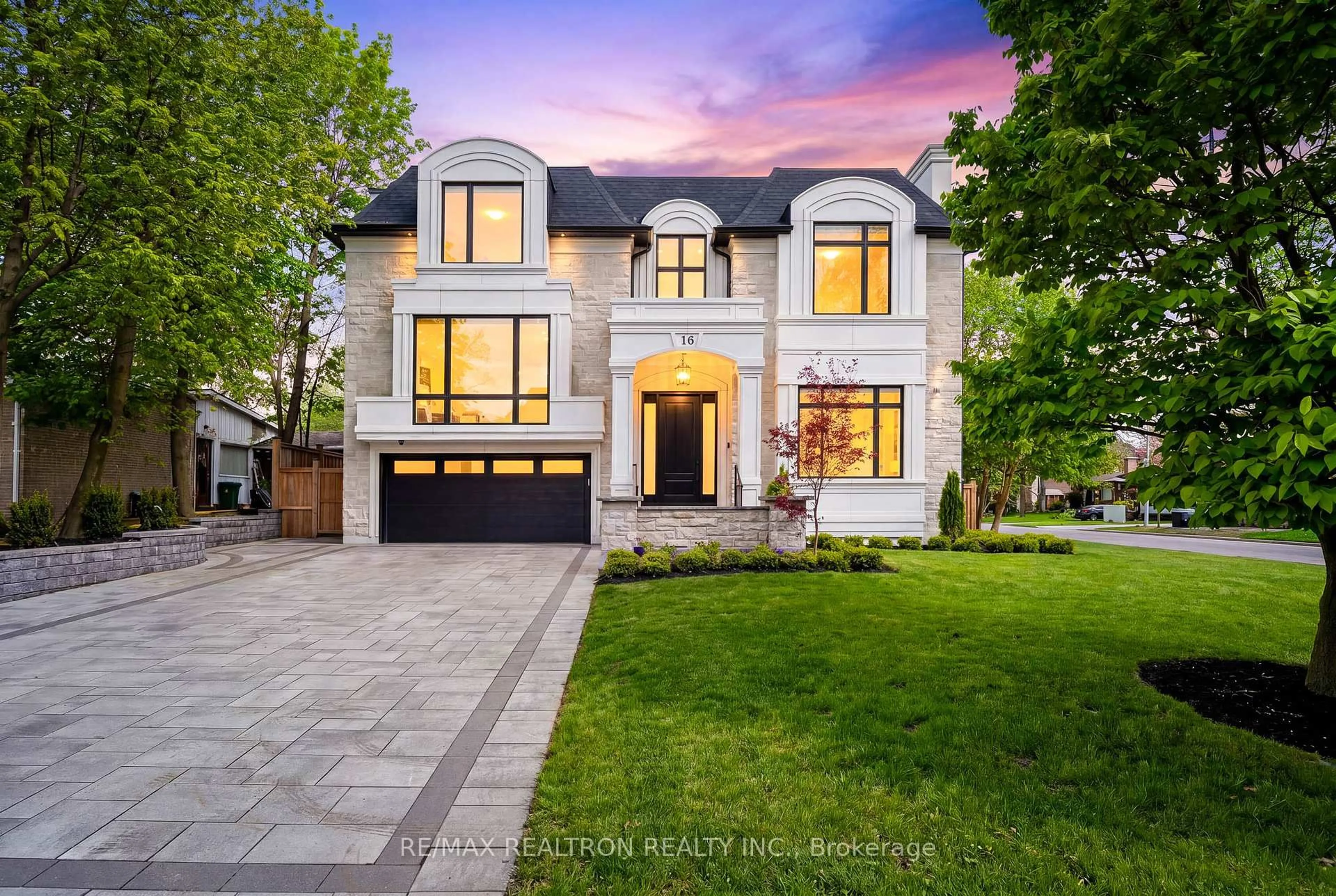Home with brick exterior material, street for 16 Ballyronan Rd, Toronto Ontario M3B 1V1
