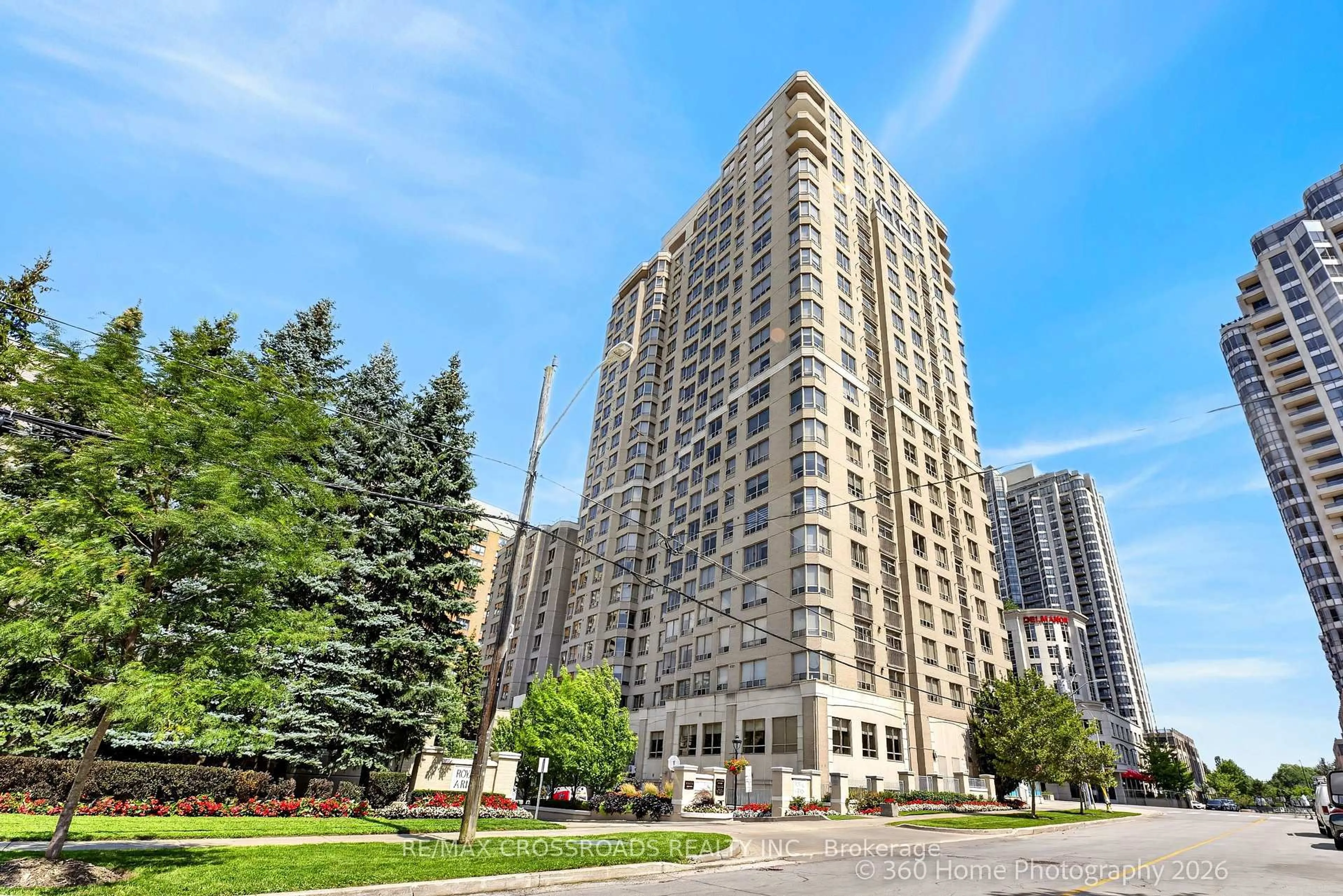 Patio, building for 5418 Yonge St #507, Toronto Ontario M2N 6X4