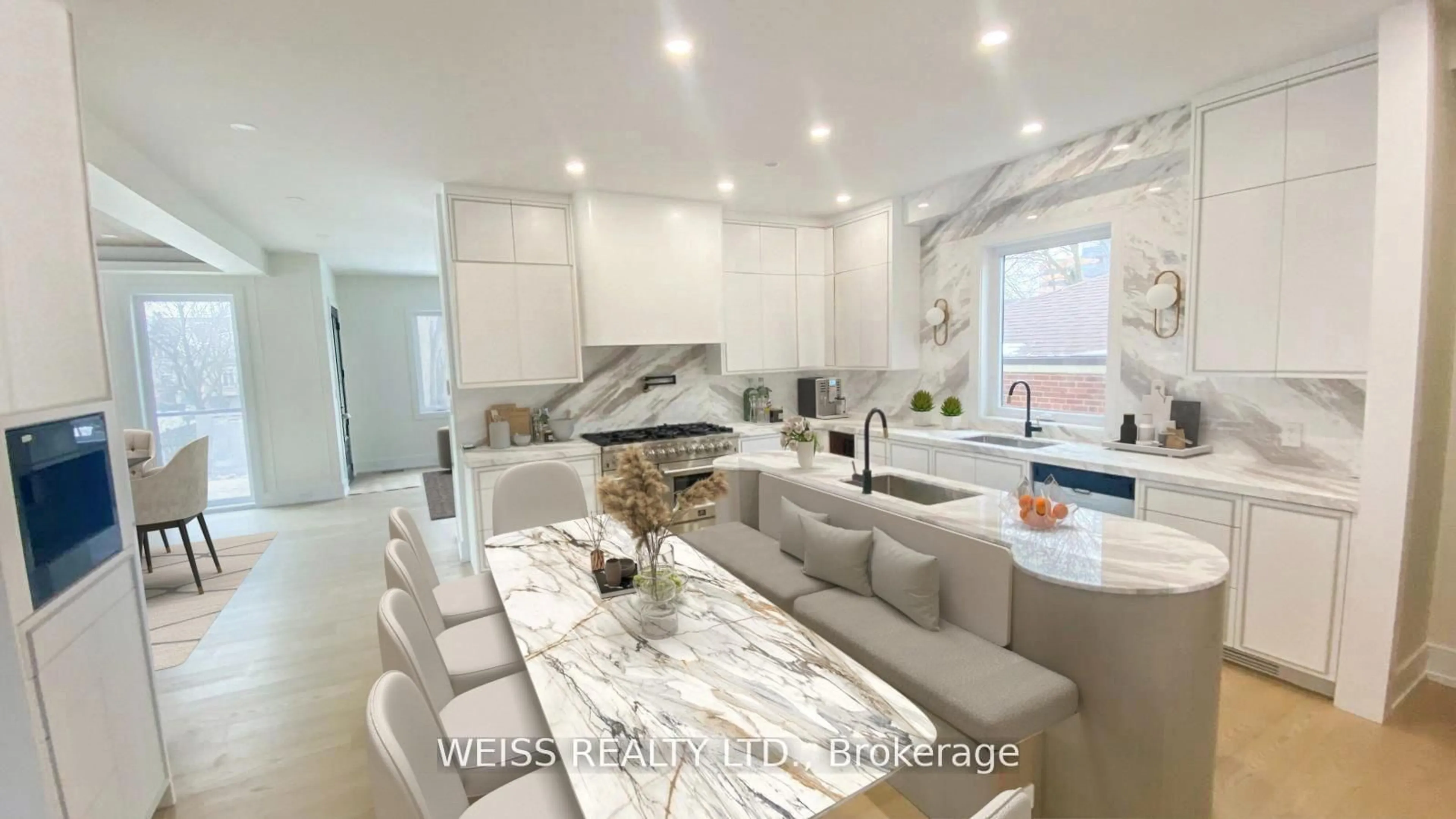 Open concept kitchen, unknown for 137 Bannockburn Ave, Toronto Ontario M5M 2N4