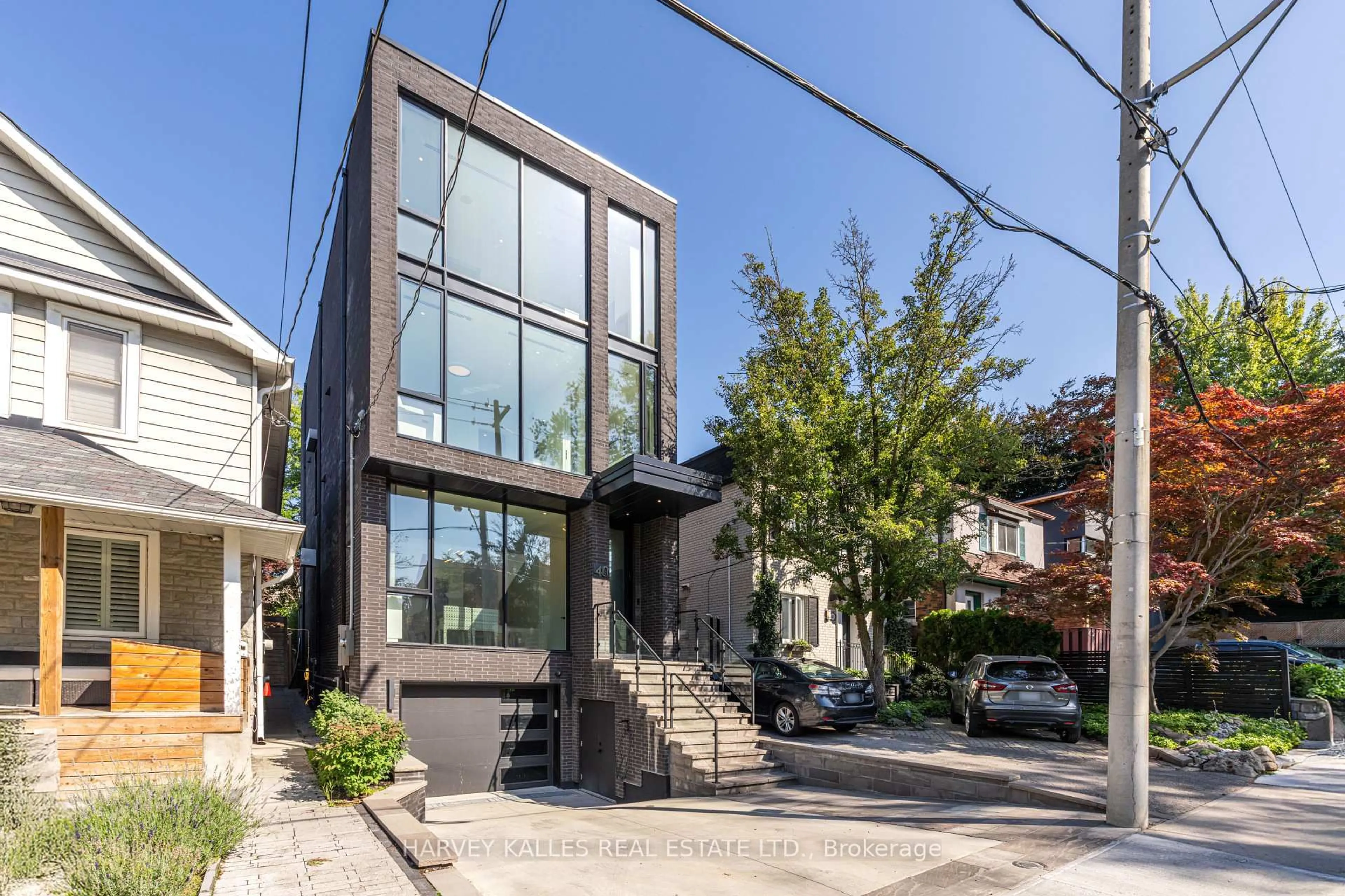 Home with brick exterior material, street for 40 Thelma Ave, Toronto Ontario M4V 1X9