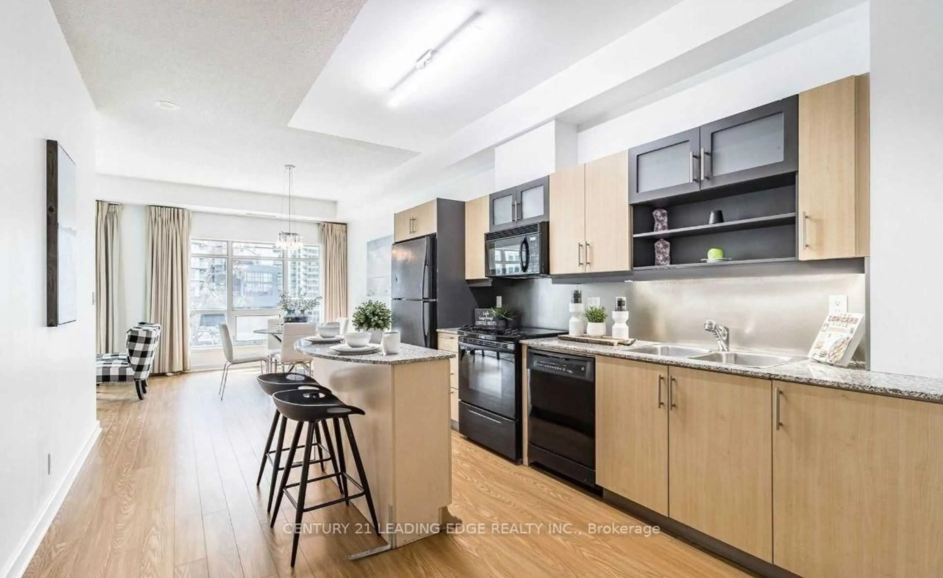 Open concept kitchen, unknown for 350 Wellington St #203, Toronto Ontario M5V 3W9