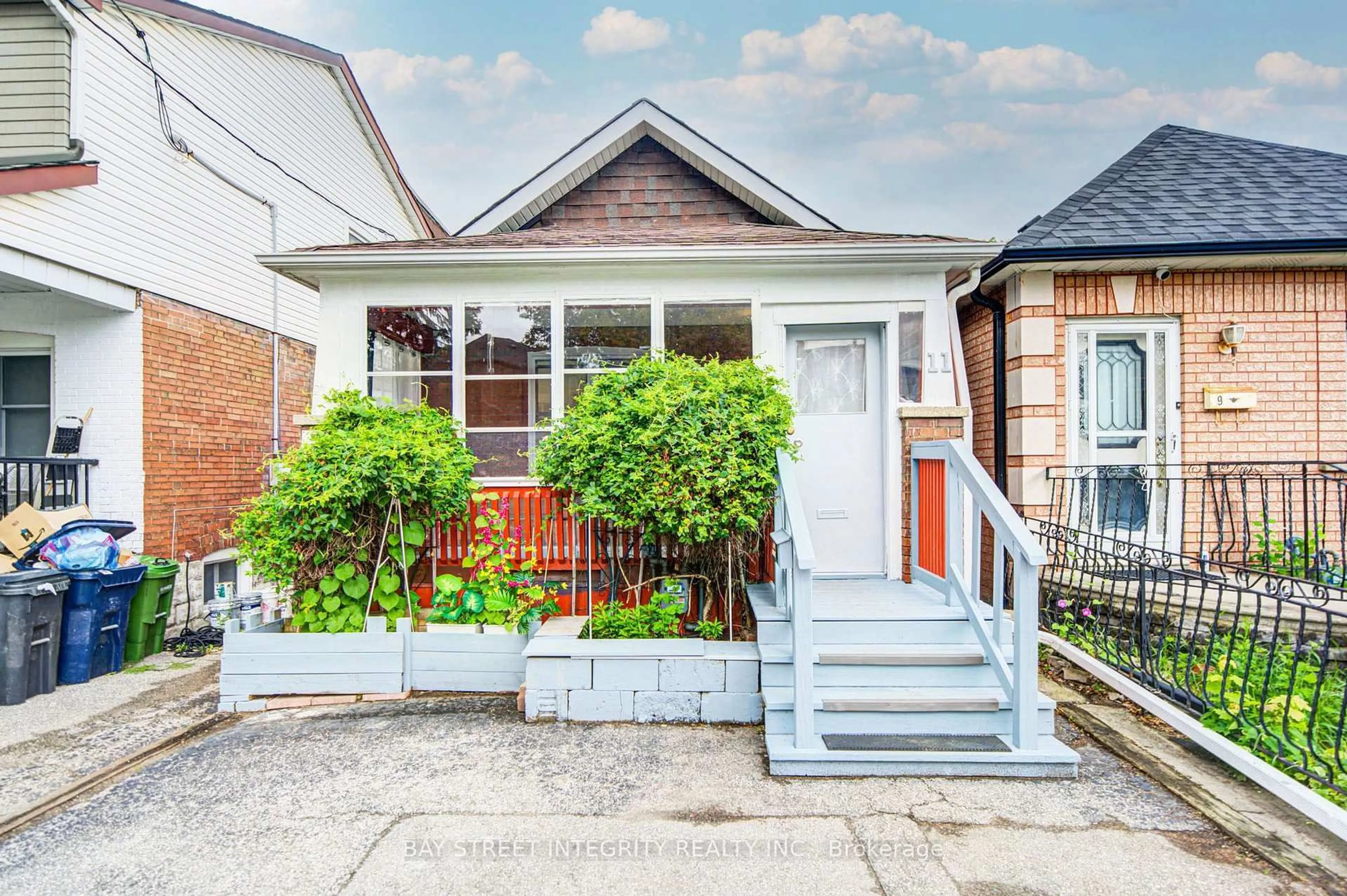 Home with brick exterior material, street for 11 Glenora Ave, Toronto Ontario M6C 3Y2