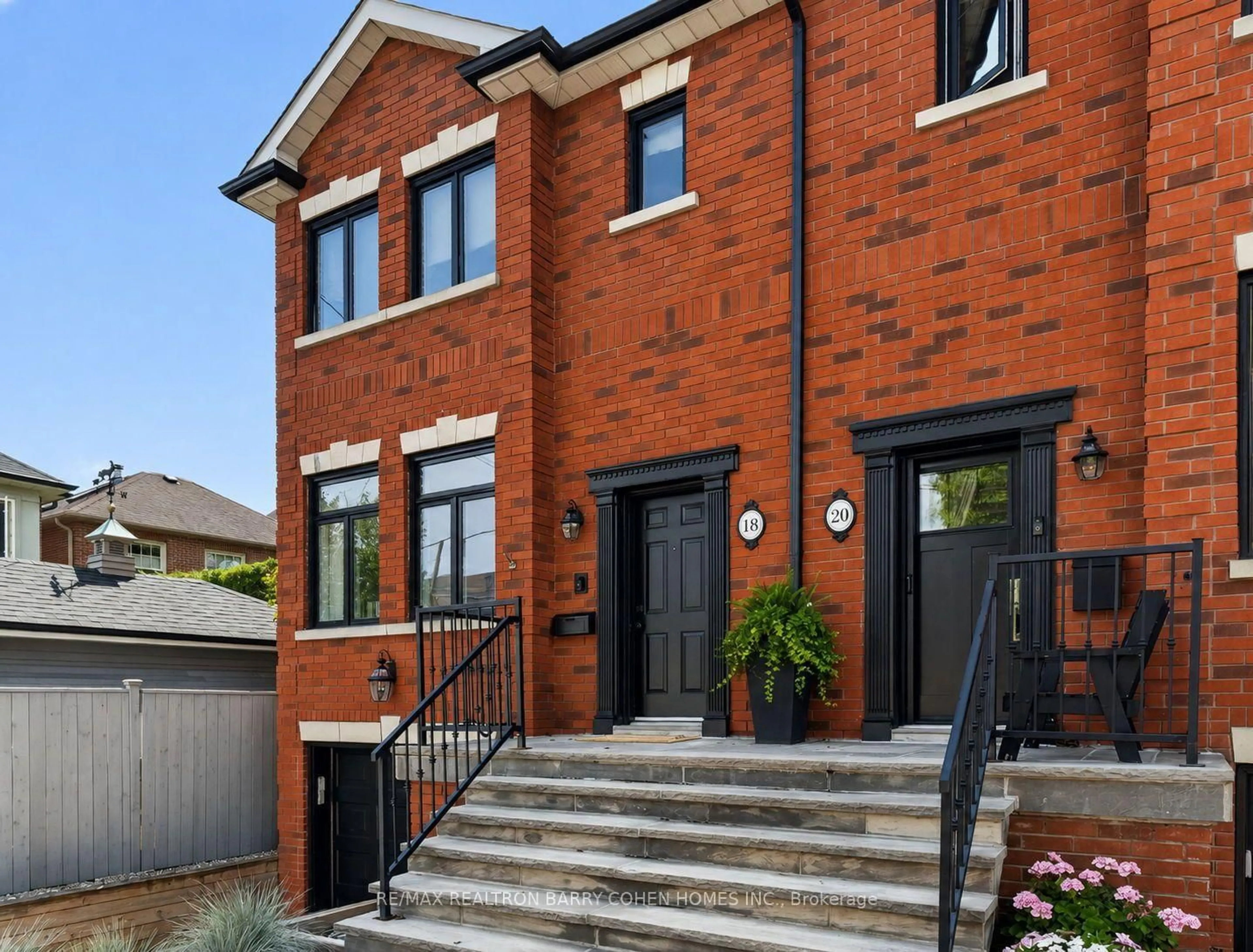 Home with brick exterior material, street for 18 Joicey Blvd, Toronto Ontario M5M 2S7