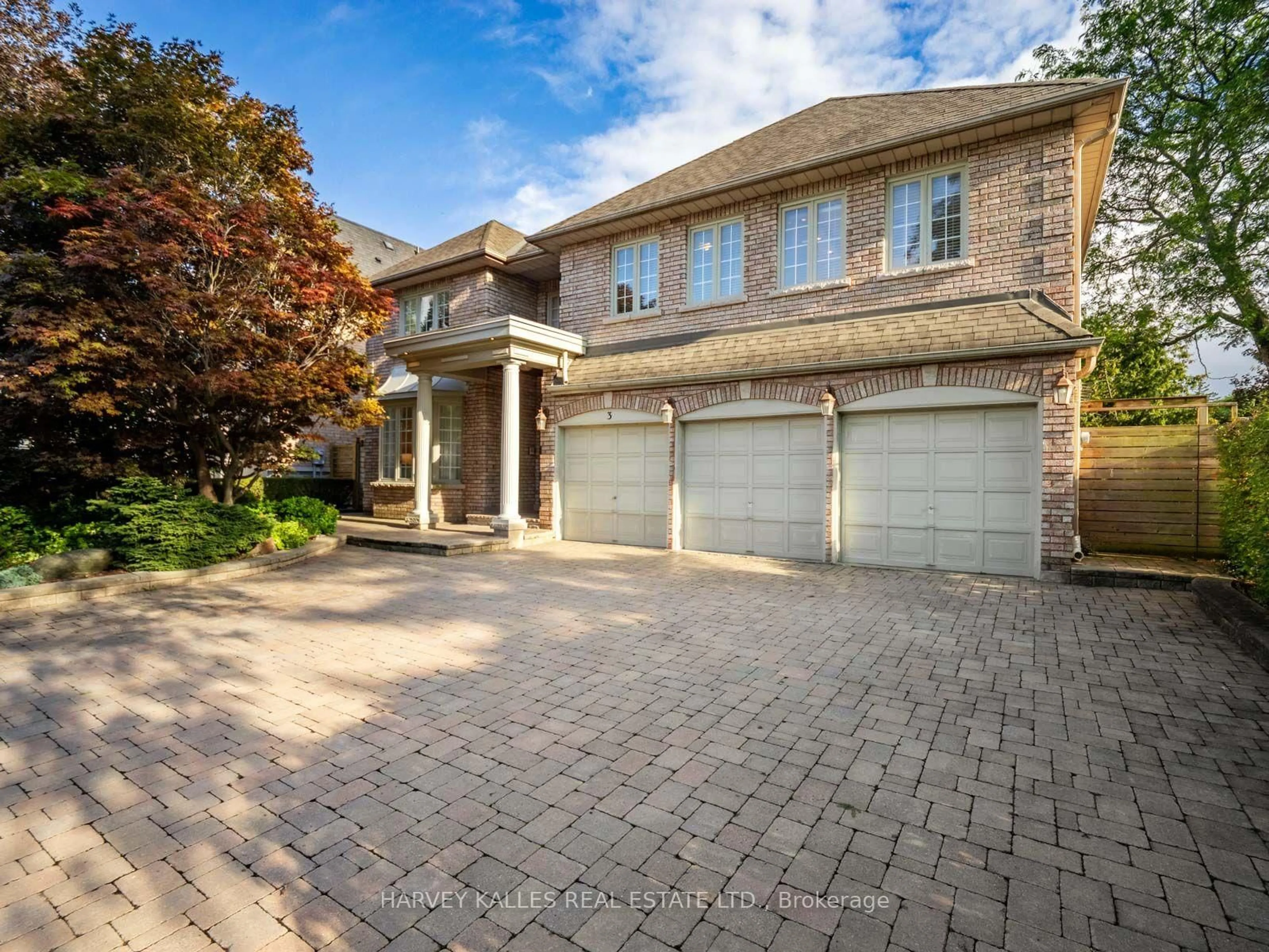 Home with brick exterior material, street for 3 Cicada Crt, Toronto Ontario M3B 1G4
