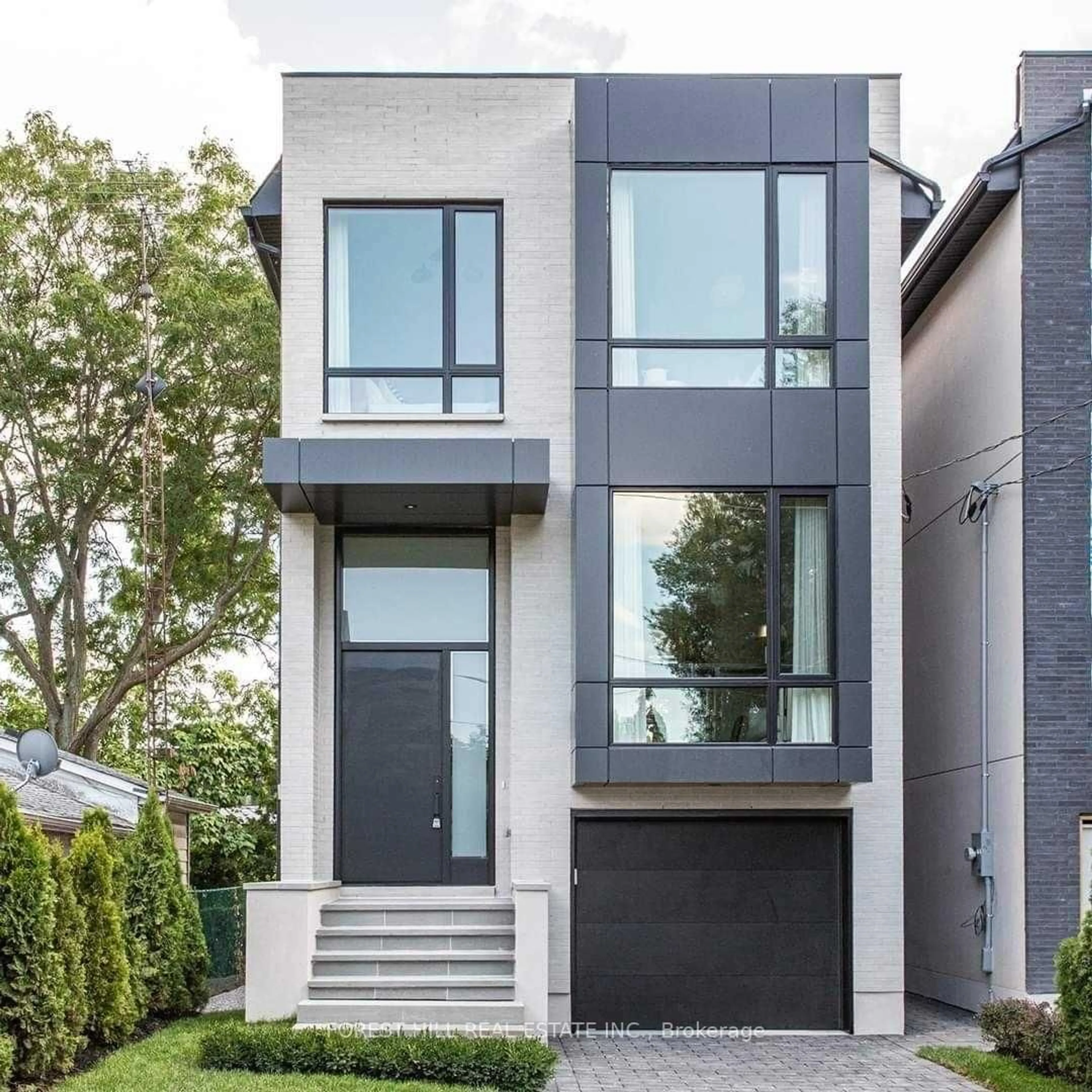 Home with brick exterior material, street for 433B Deloraine Ave, Toronto Ontario M5M 2B9