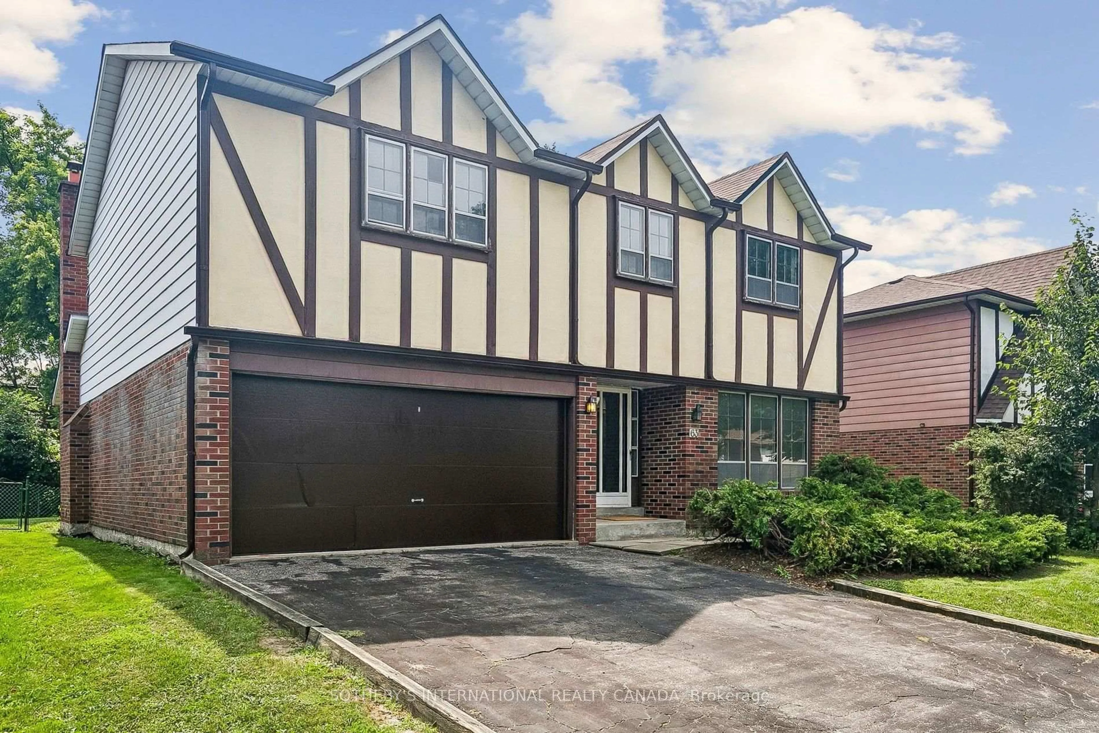 Home with brick exterior material, street for 63 Cobblestone Dr, Toronto Ontario M2J 2X6