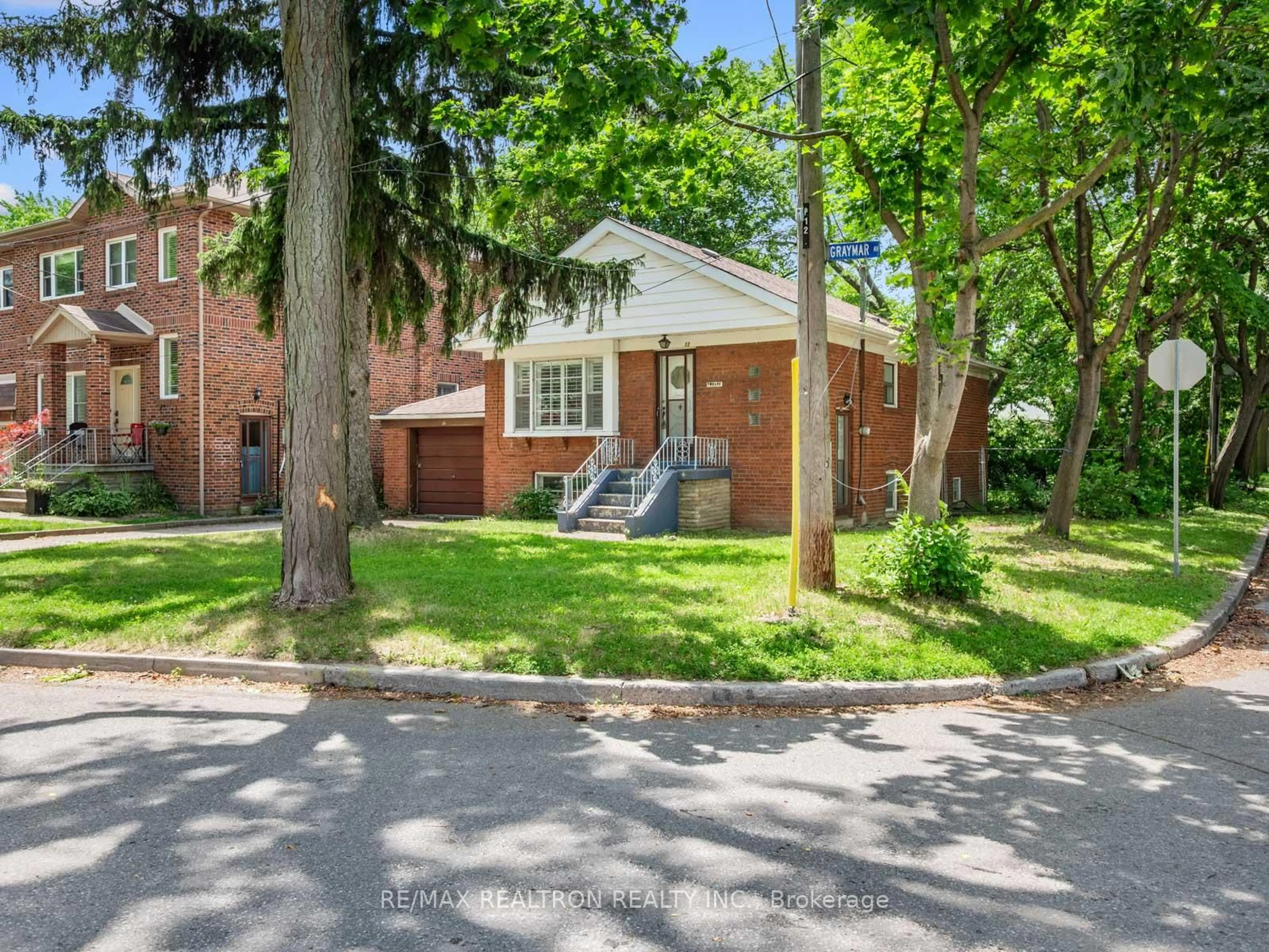 Home with brick exterior material, street for 12 Graymar Ave, Toronto Ontario M3H 3B4