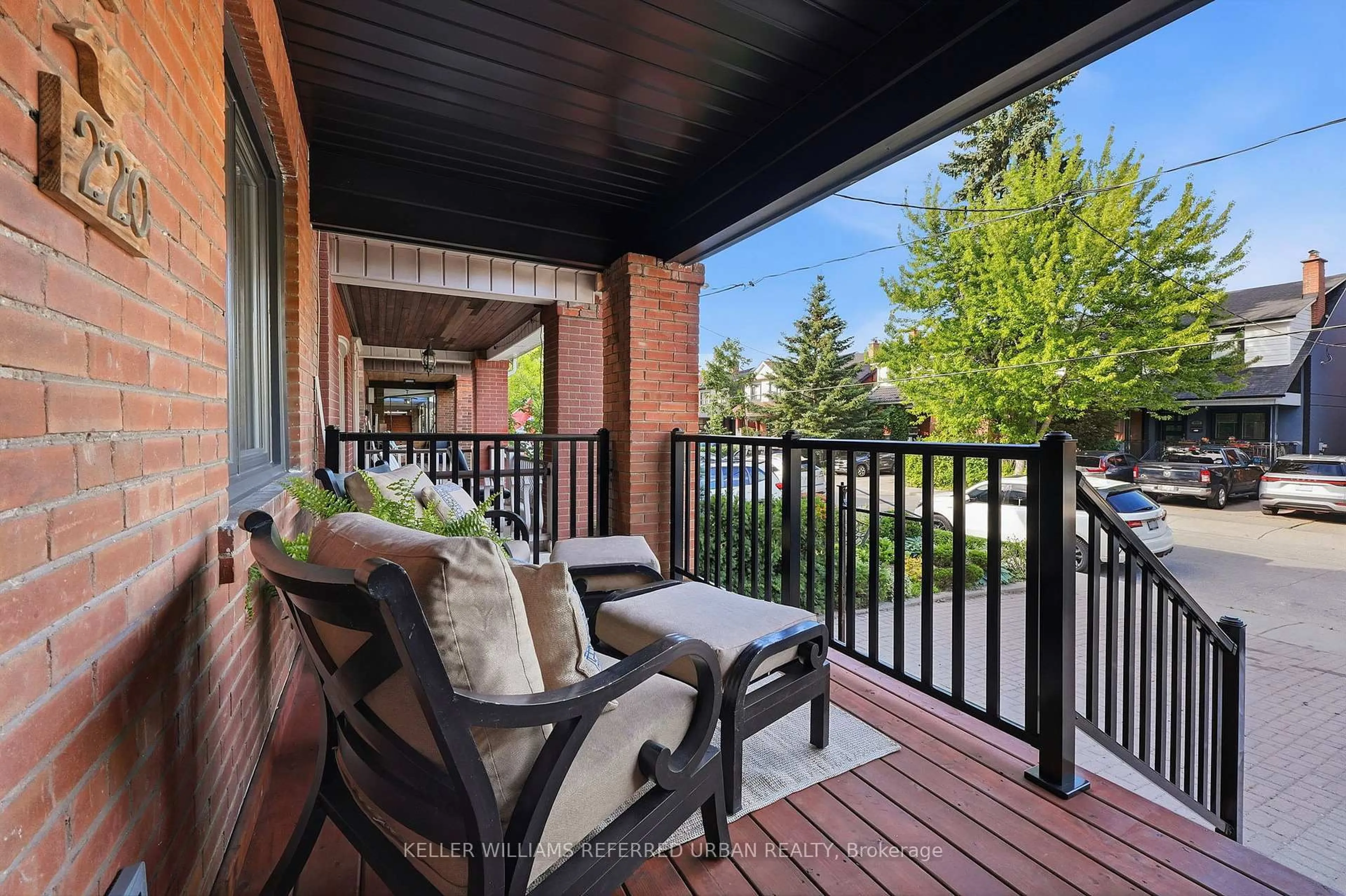 Patio, street for 220 Westmount Ave, Toronto Ontario M6E 3M8