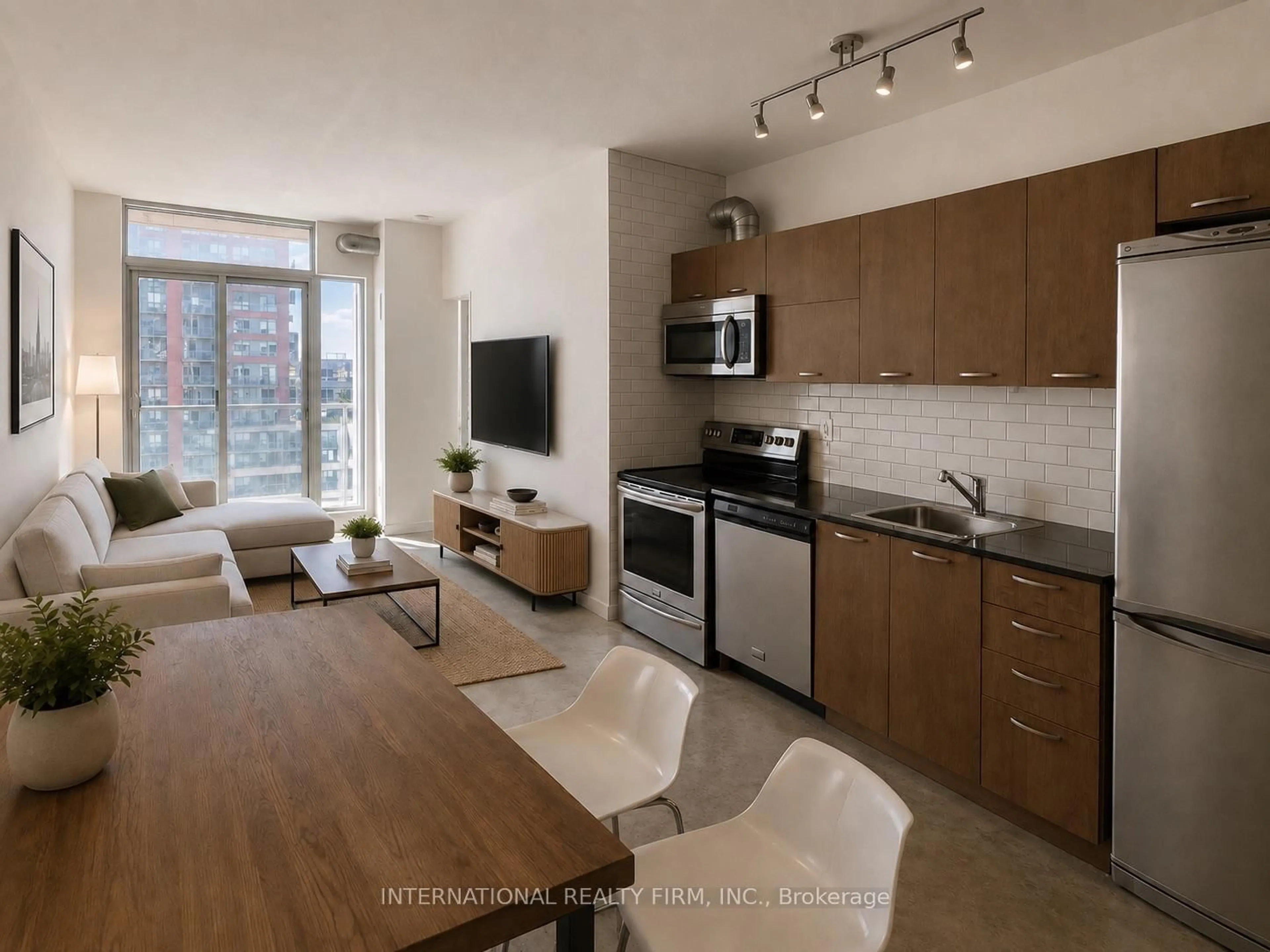Open concept kitchen, unknown for 150 Sudbury St, Toronto Ontario M6J 3S8