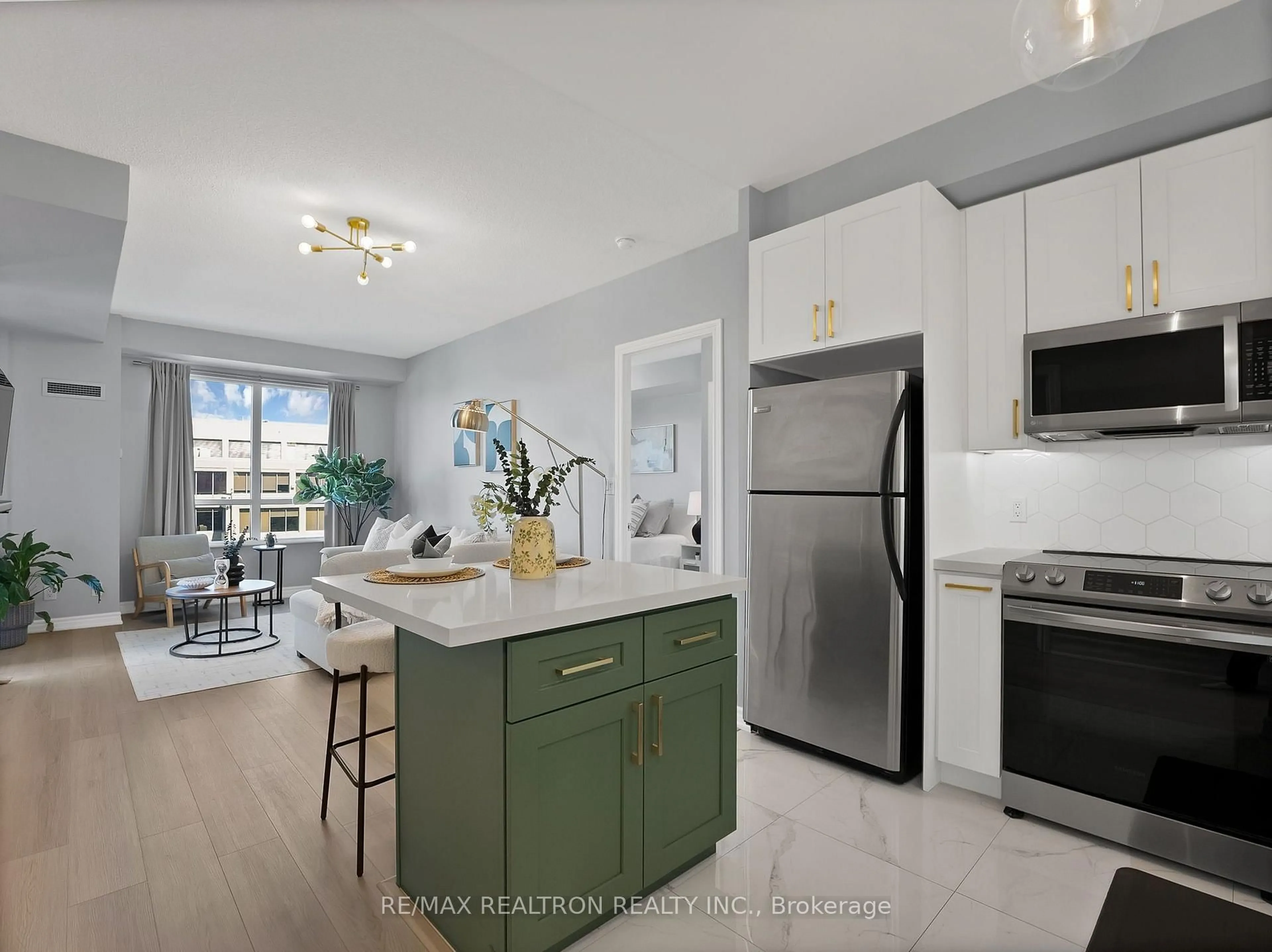 Open concept kitchen, unknown for 133 Wynford Dr #707, Toronto Ontario M3C 0J5