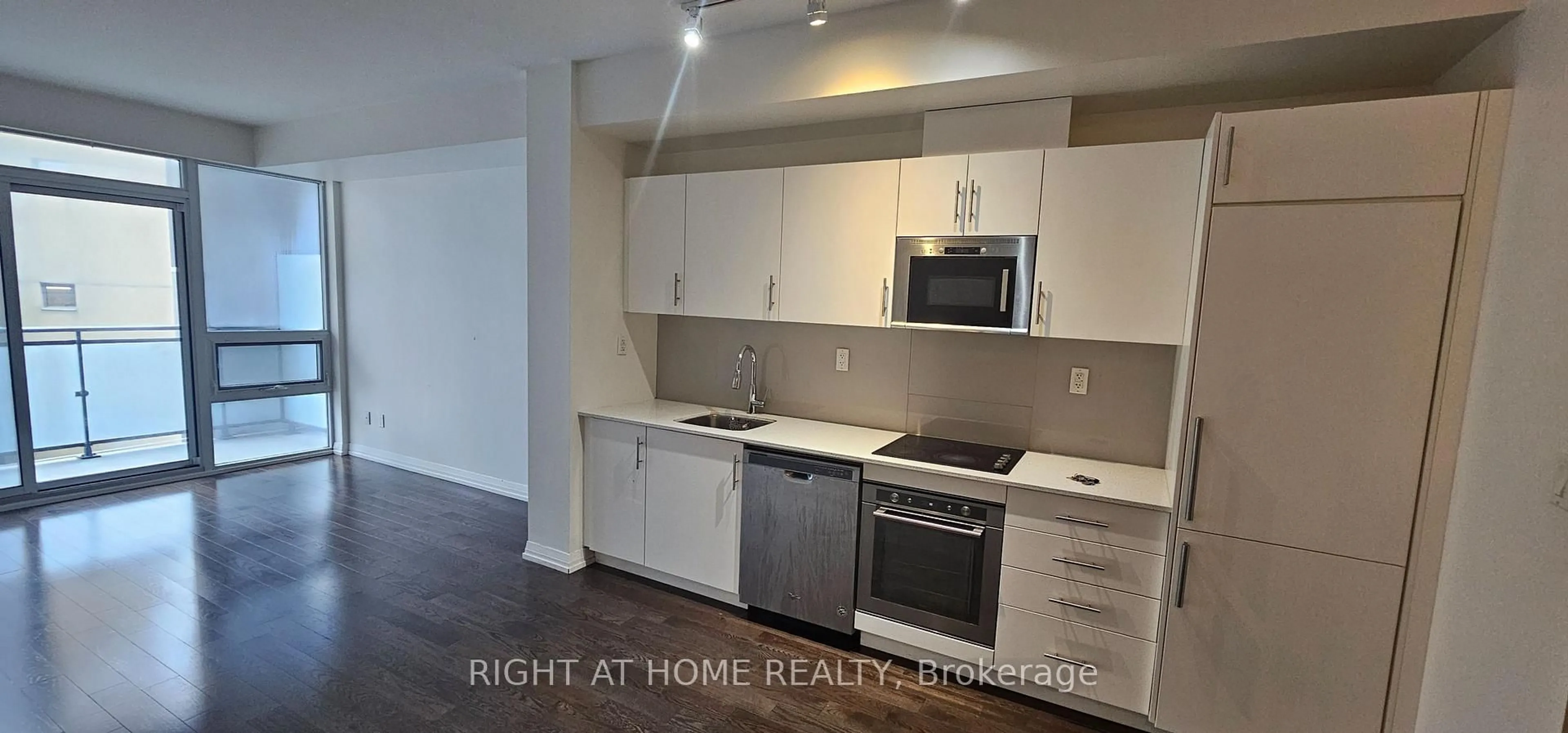 Open concept kitchen, unknown for 460 Adelaide St #632, Toronto Ontario M5A 0E7