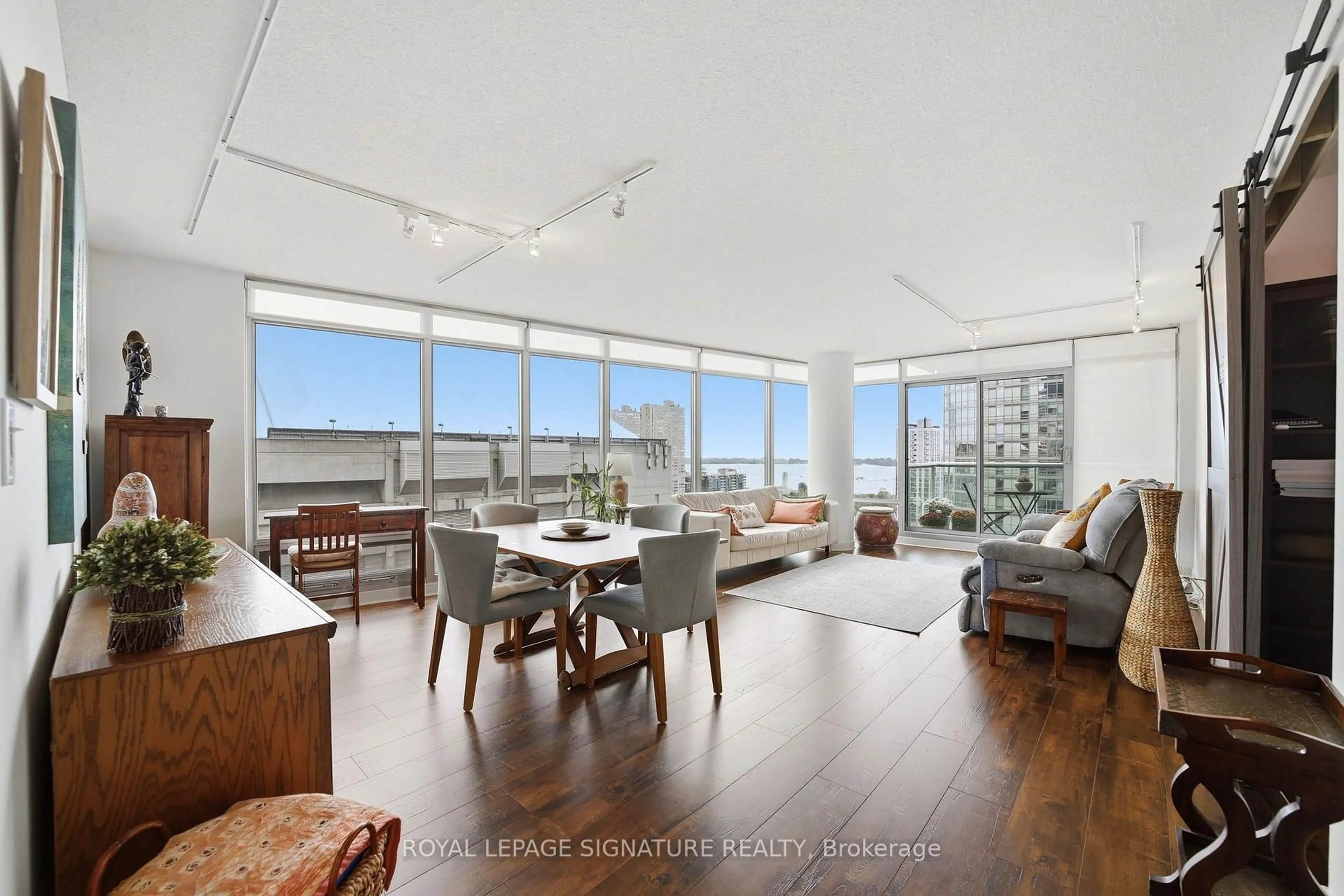Living room with furniture, unknown for 81 Navy Wharf Crt #1703, Toronto Ontario M5V 3S2