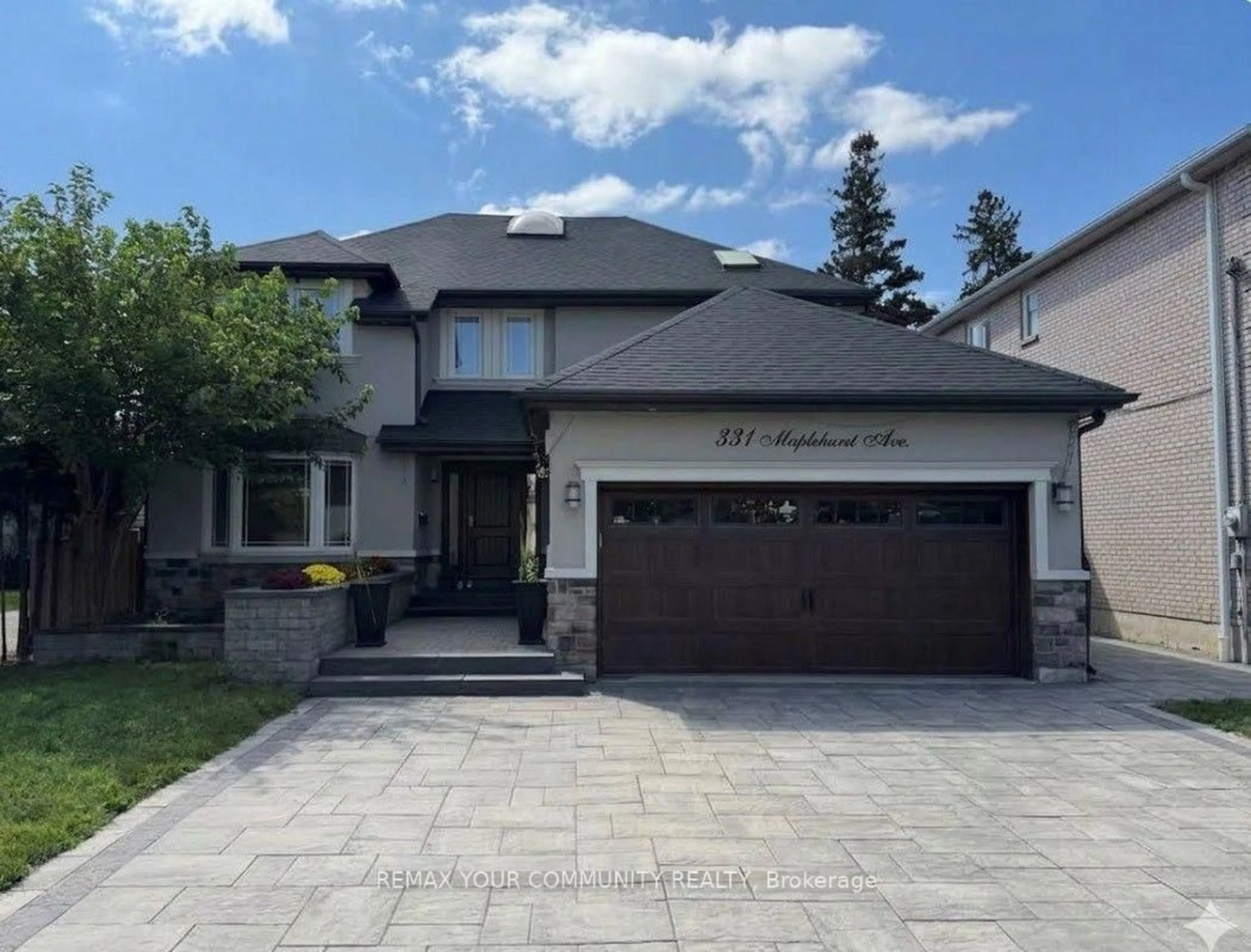 Home with brick exterior material, street for 331 Maplehurst Ave, Toronto Ontario M2N 3C7
