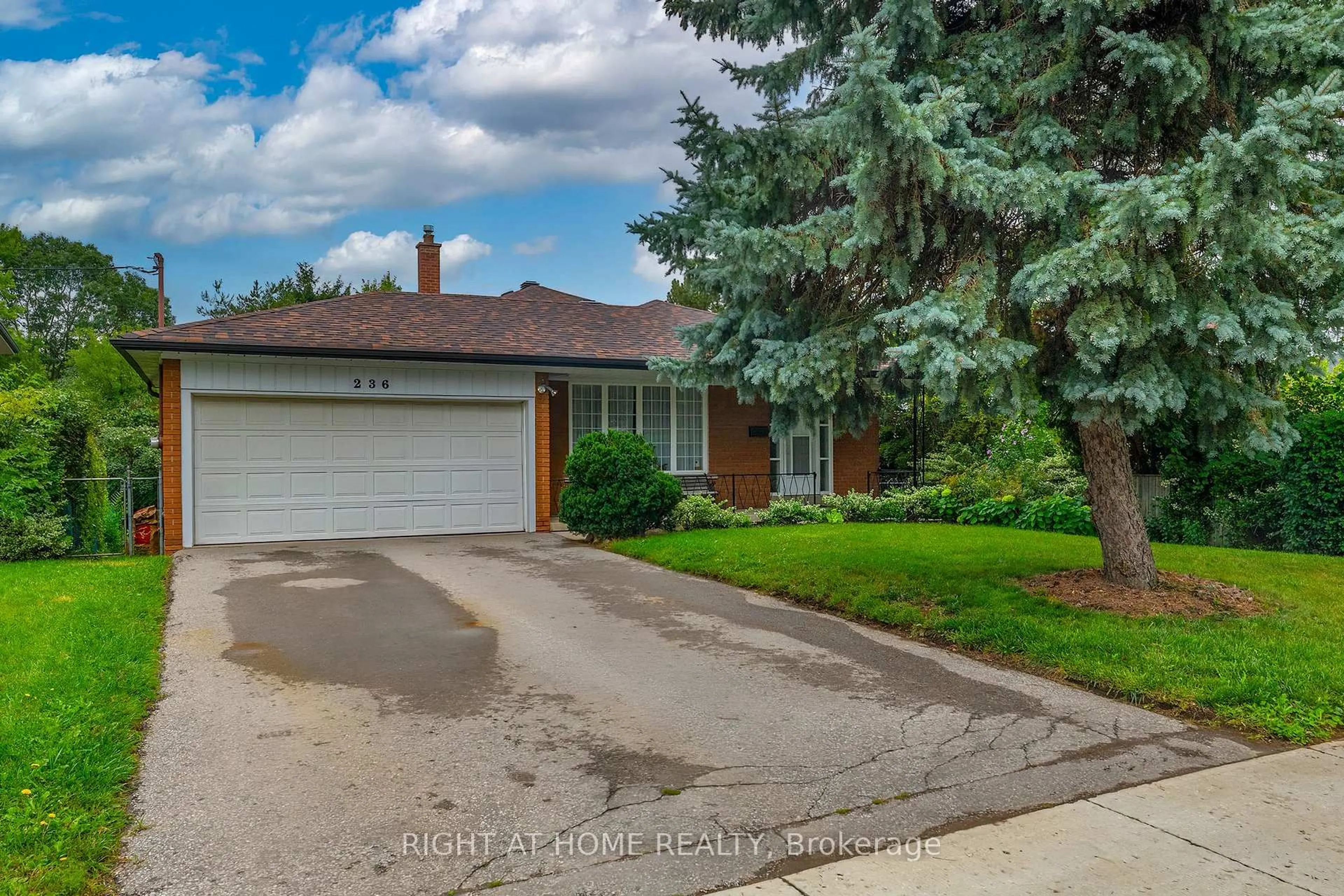 Home with brick exterior material, street for 236 Shaughnessy Blvd, Toronto Ontario M2J 1K6