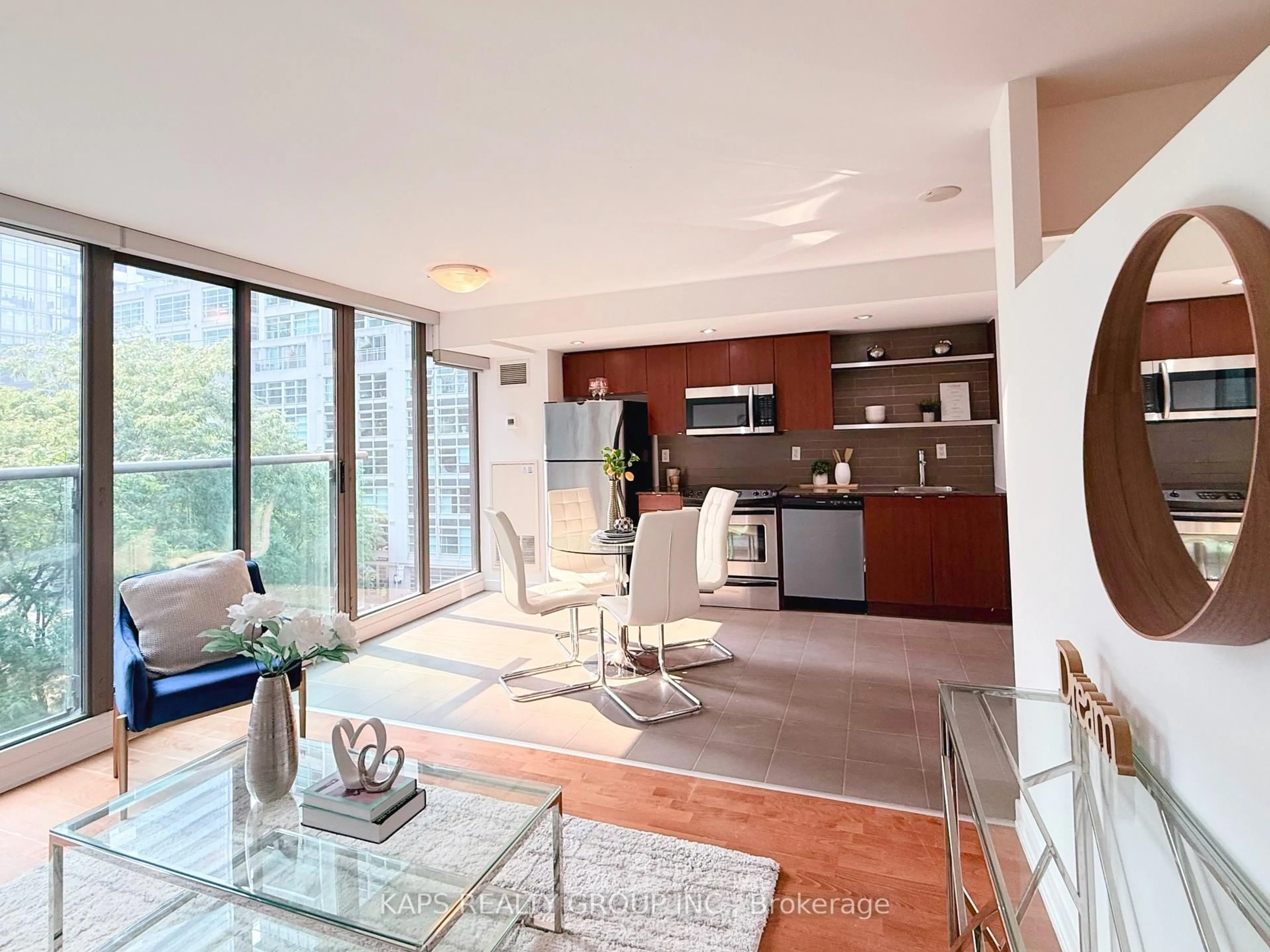 Open concept kitchen, unknown for 33 Lombard St #410, Toronto Ontario M5C 3H8