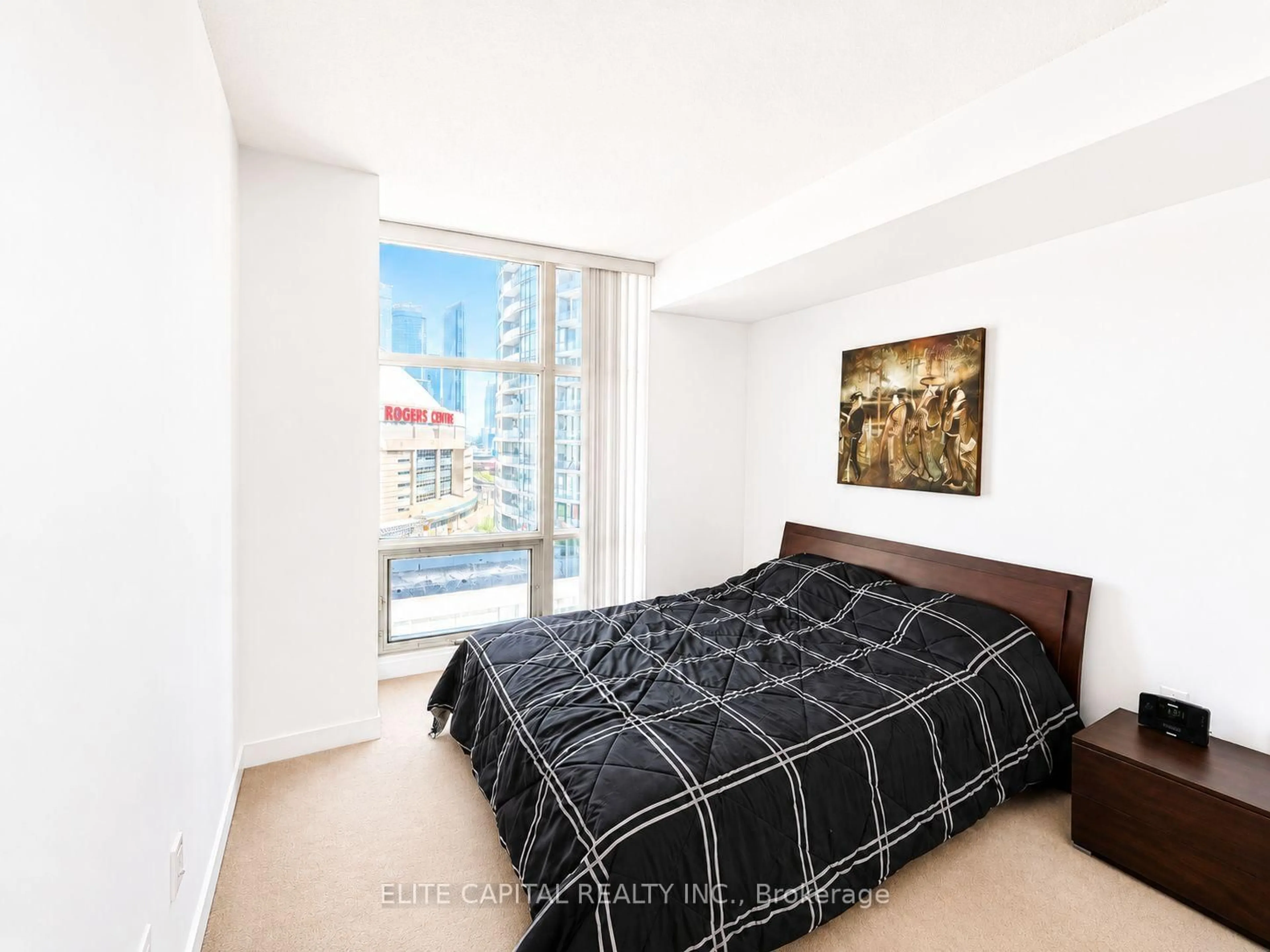 Bedroom with bed, unknown for 10 Navy Wharf Crt #1008, Toronto Ontario M5V 3V2