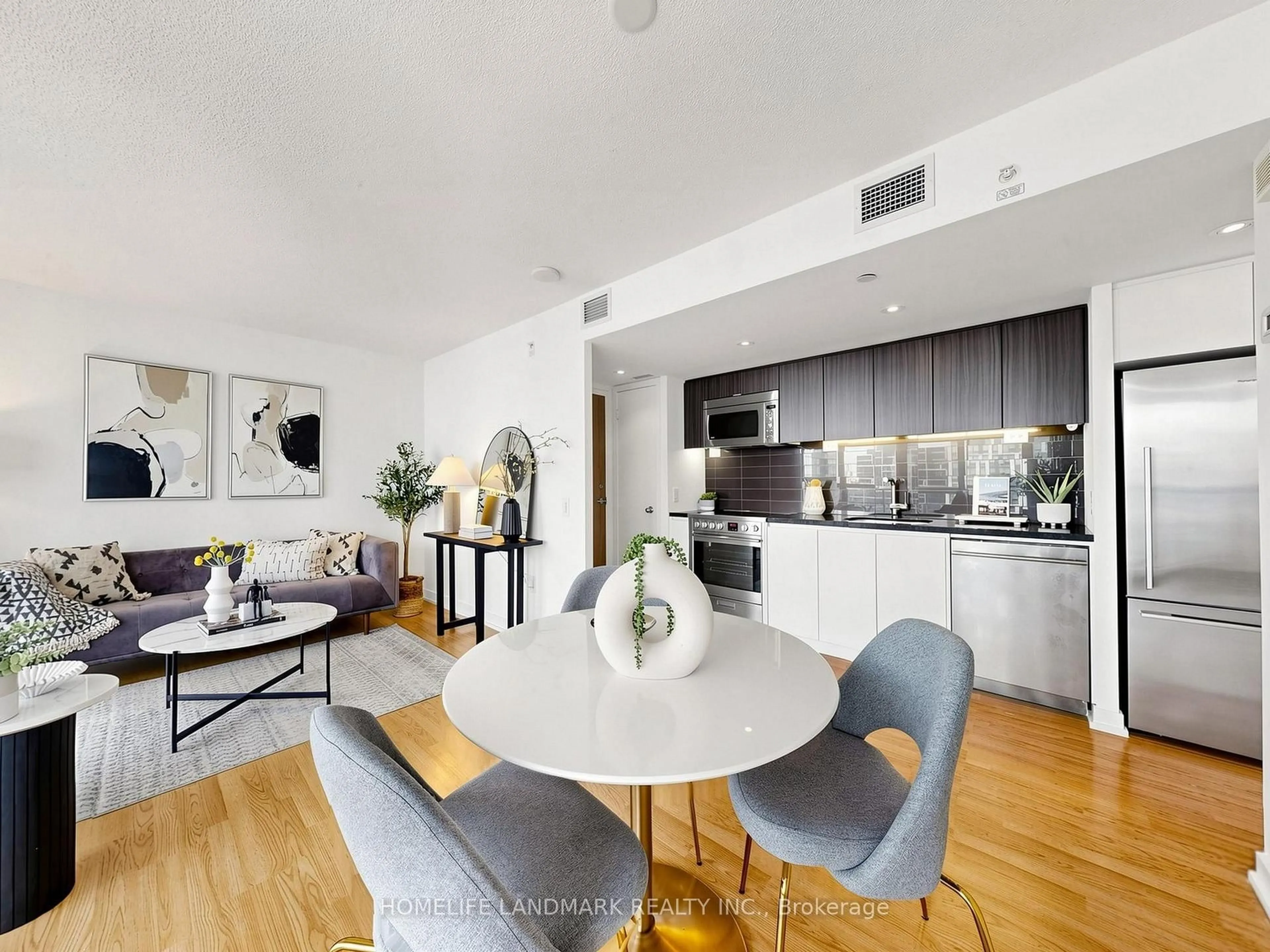 Open concept kitchen, unknown for 75 Queens Wharf Rd #2215, Toronto Ontario M5V 0J8
