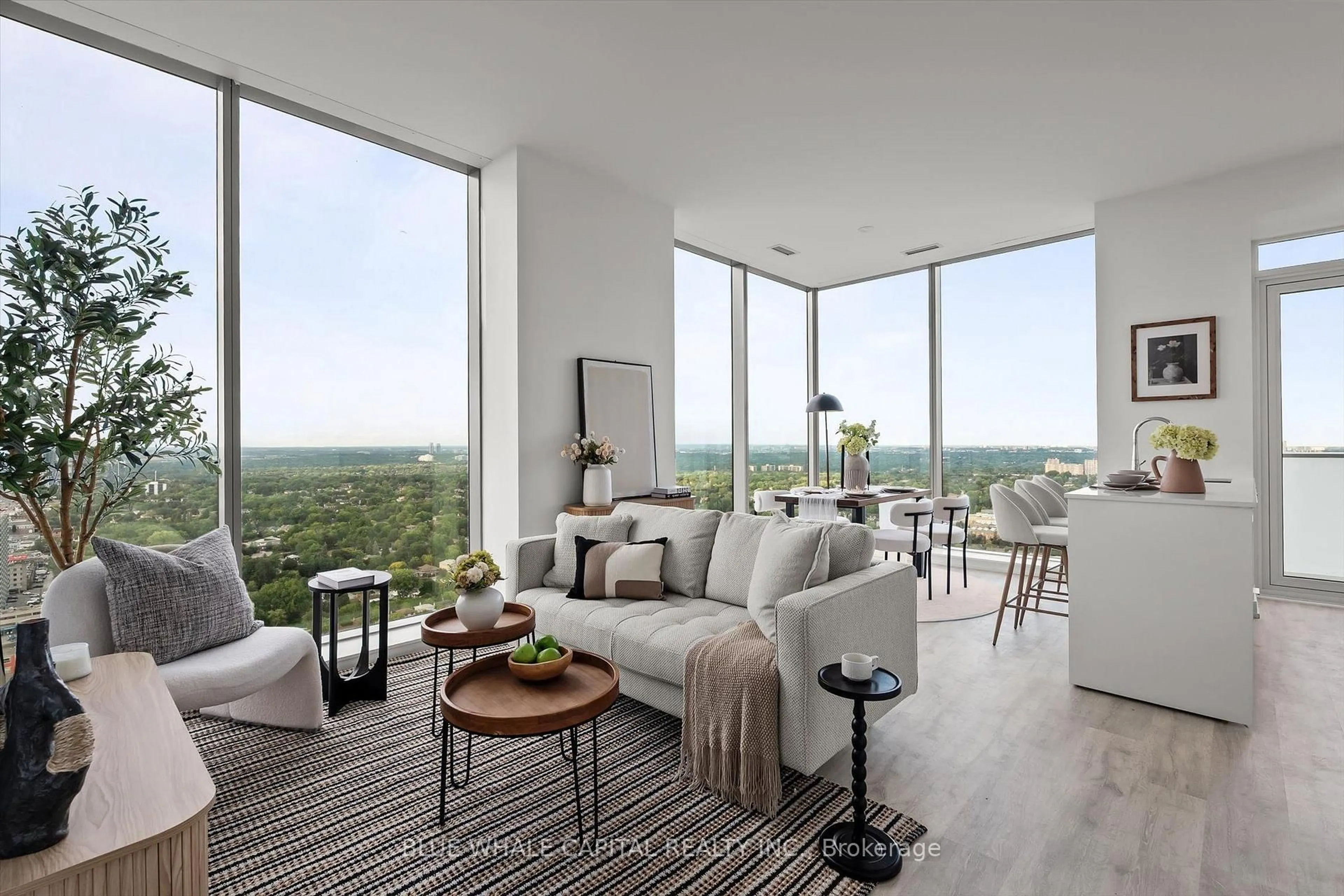 Living room with furniture, unknown for 7 Golden lion Hts #N3201, Toronto Ontario M2M 0C1