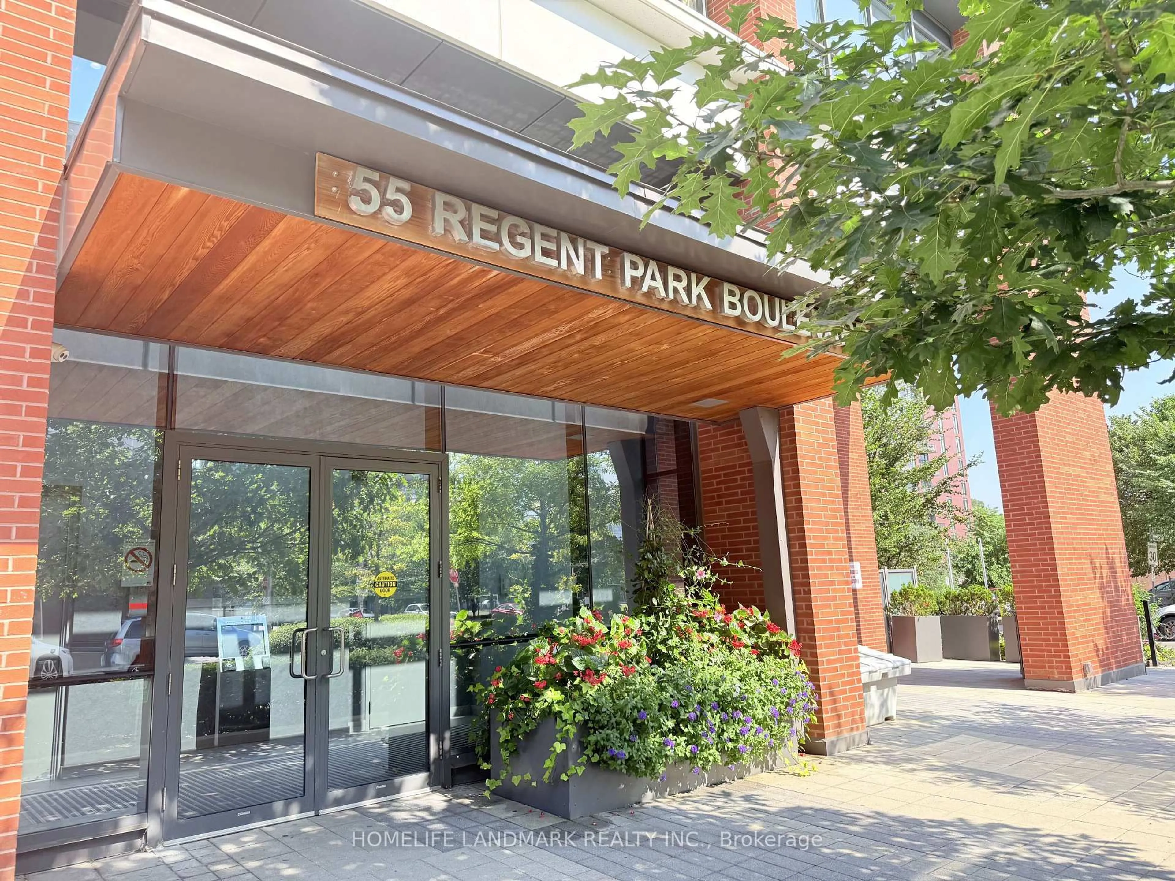 Lobby for 55 Regent Park Blvd #1711, Toronto Ontario M5A 0C2
