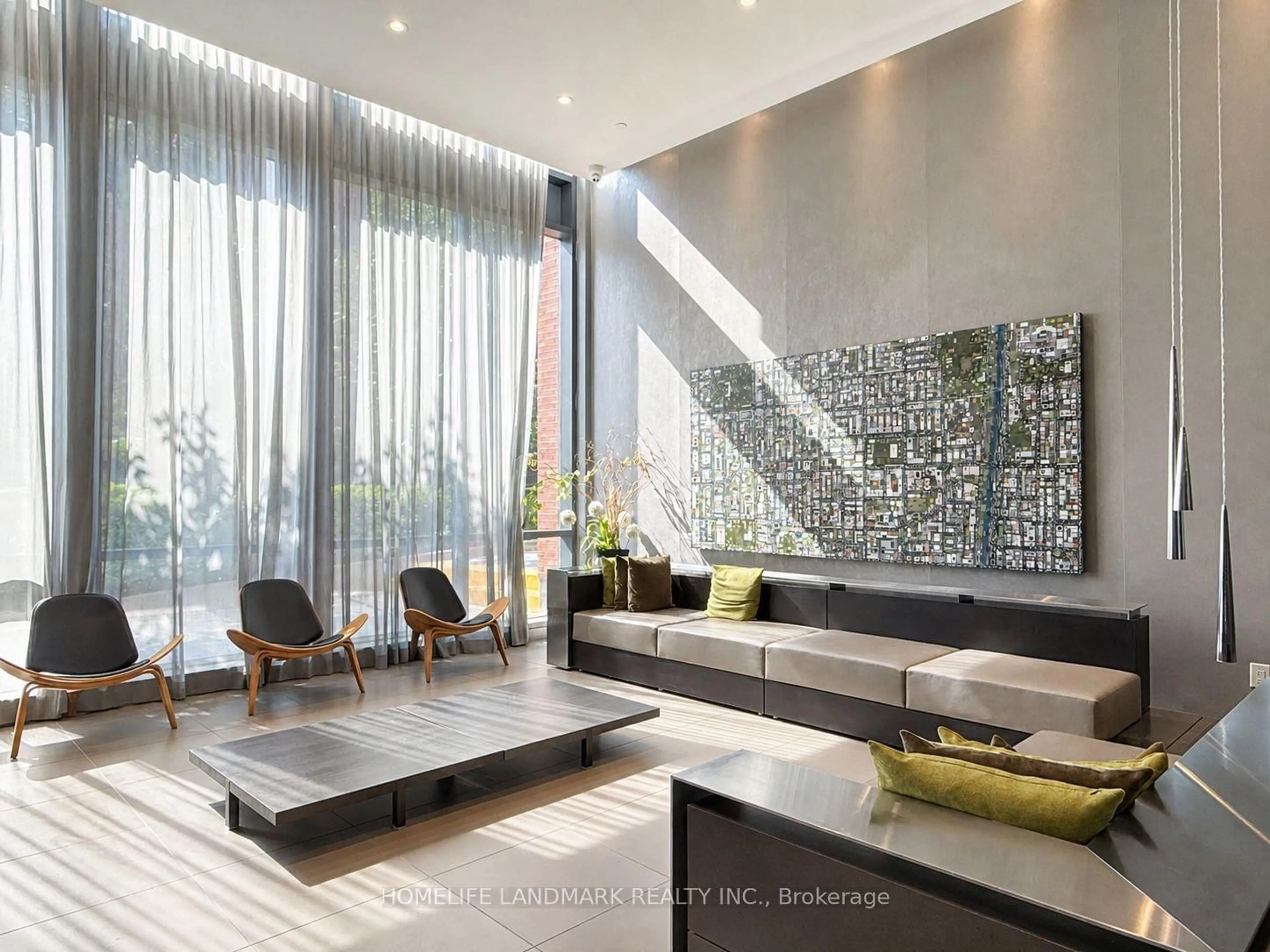Lobby for 55 Regent Park Blvd #1711, Toronto Ontario M5A 0C2